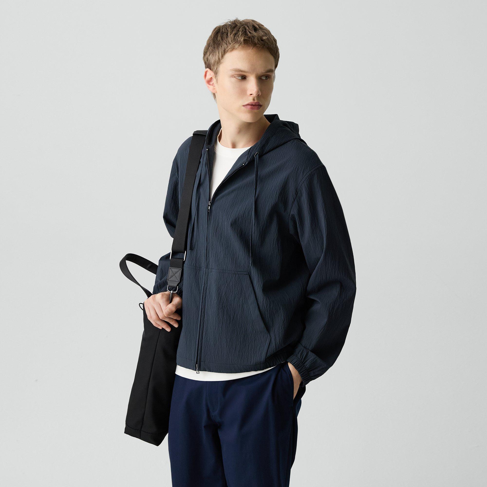 Hoodie in Kelso Nylon