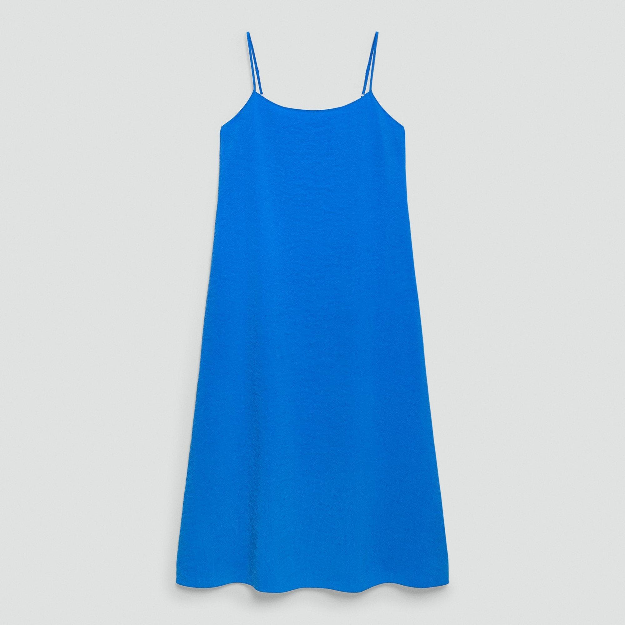 Slip Dress in Relaxed Silk