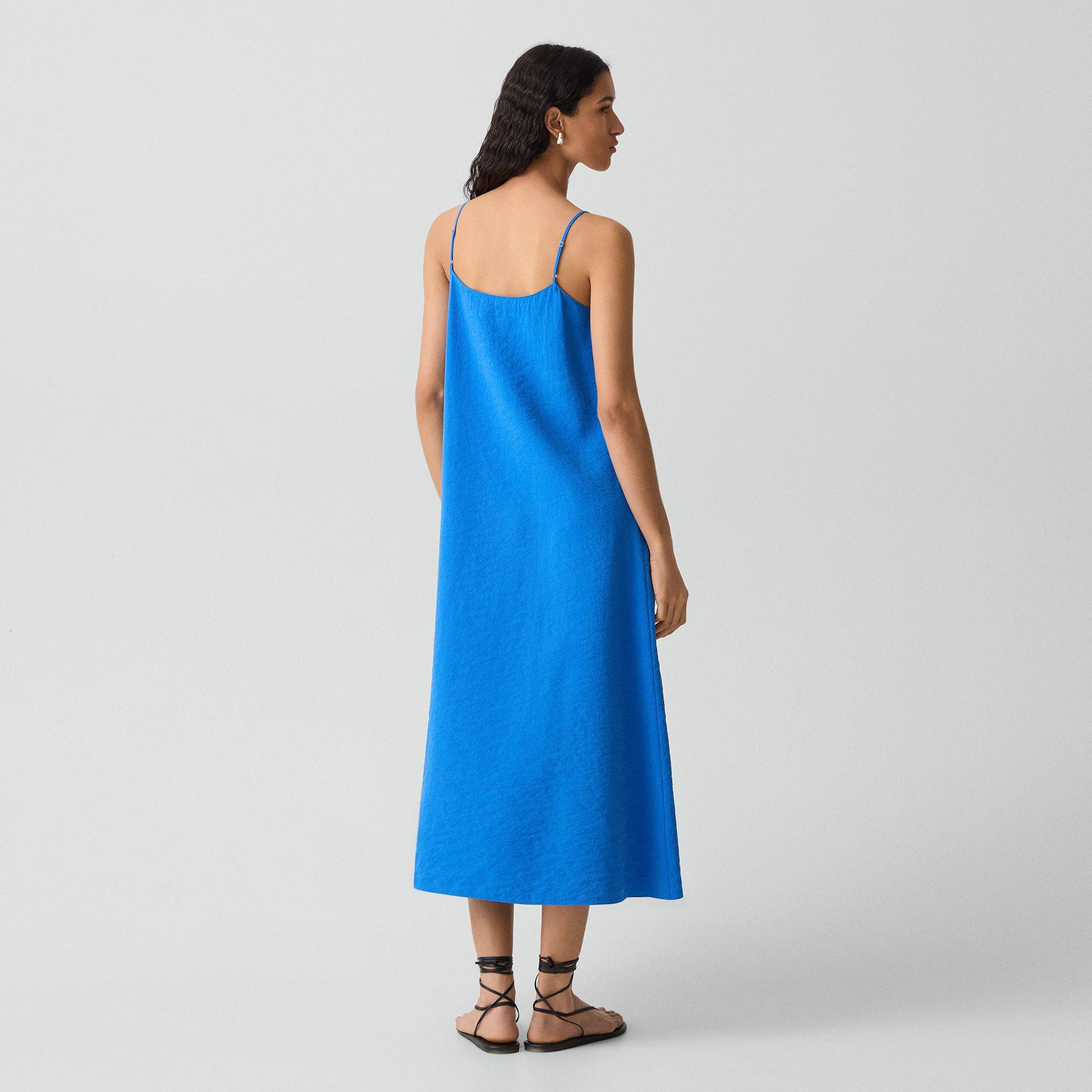Slip Dress in Relaxed Silk