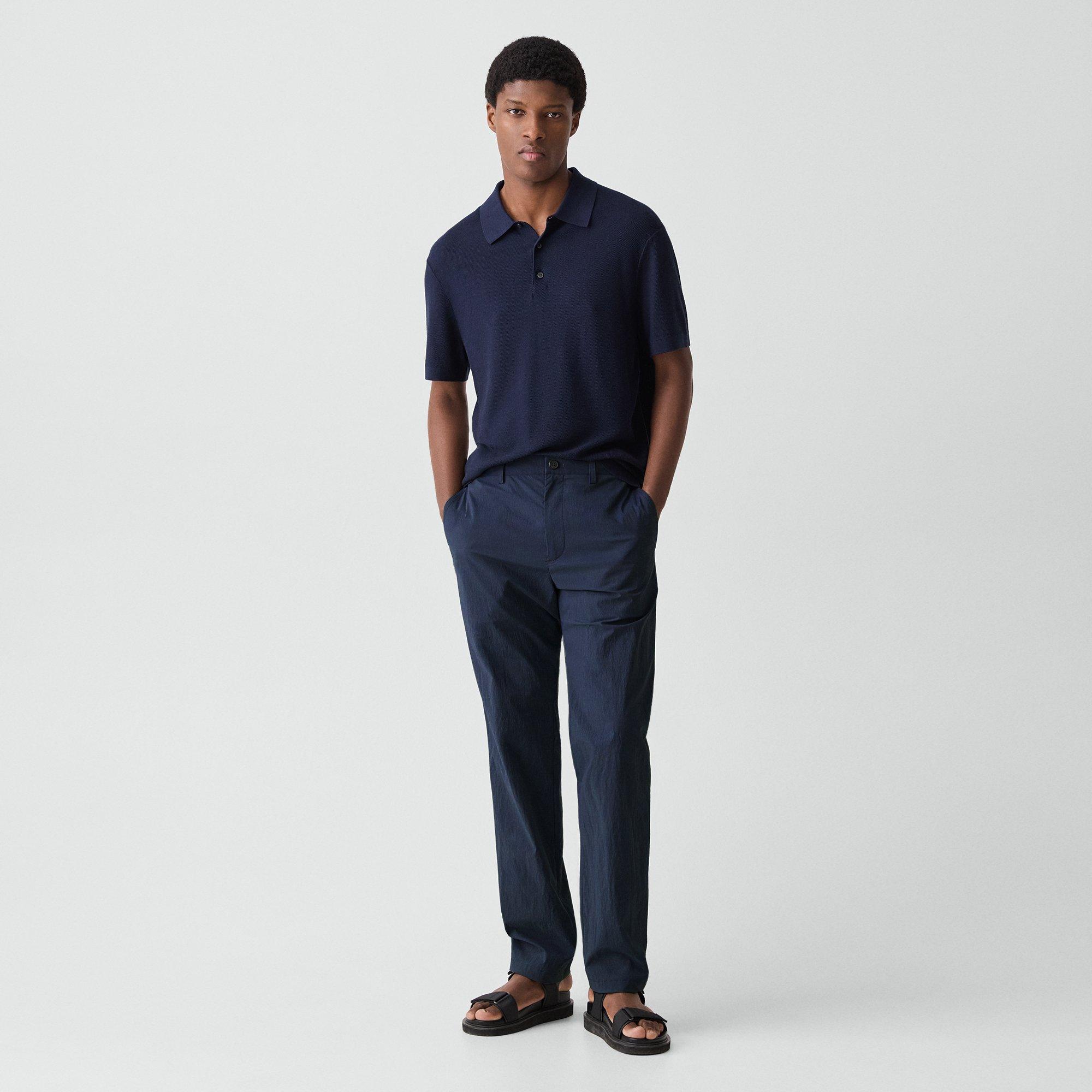Standard Drawstring Pant in Textured Nylon
