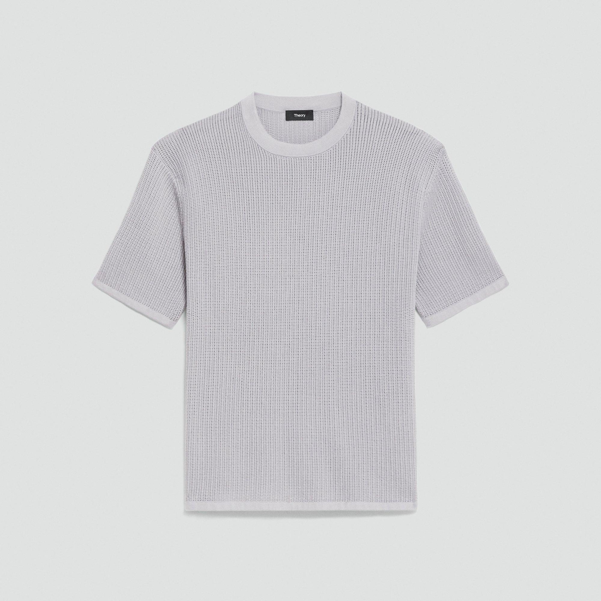 Mesh Tee in Cotton