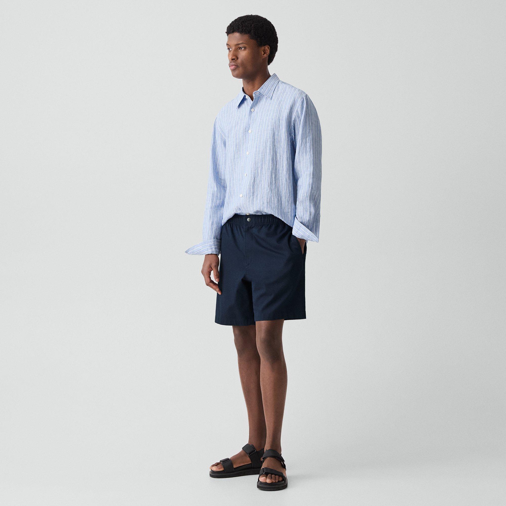 Pull-On Short in Moonsoft Cotton