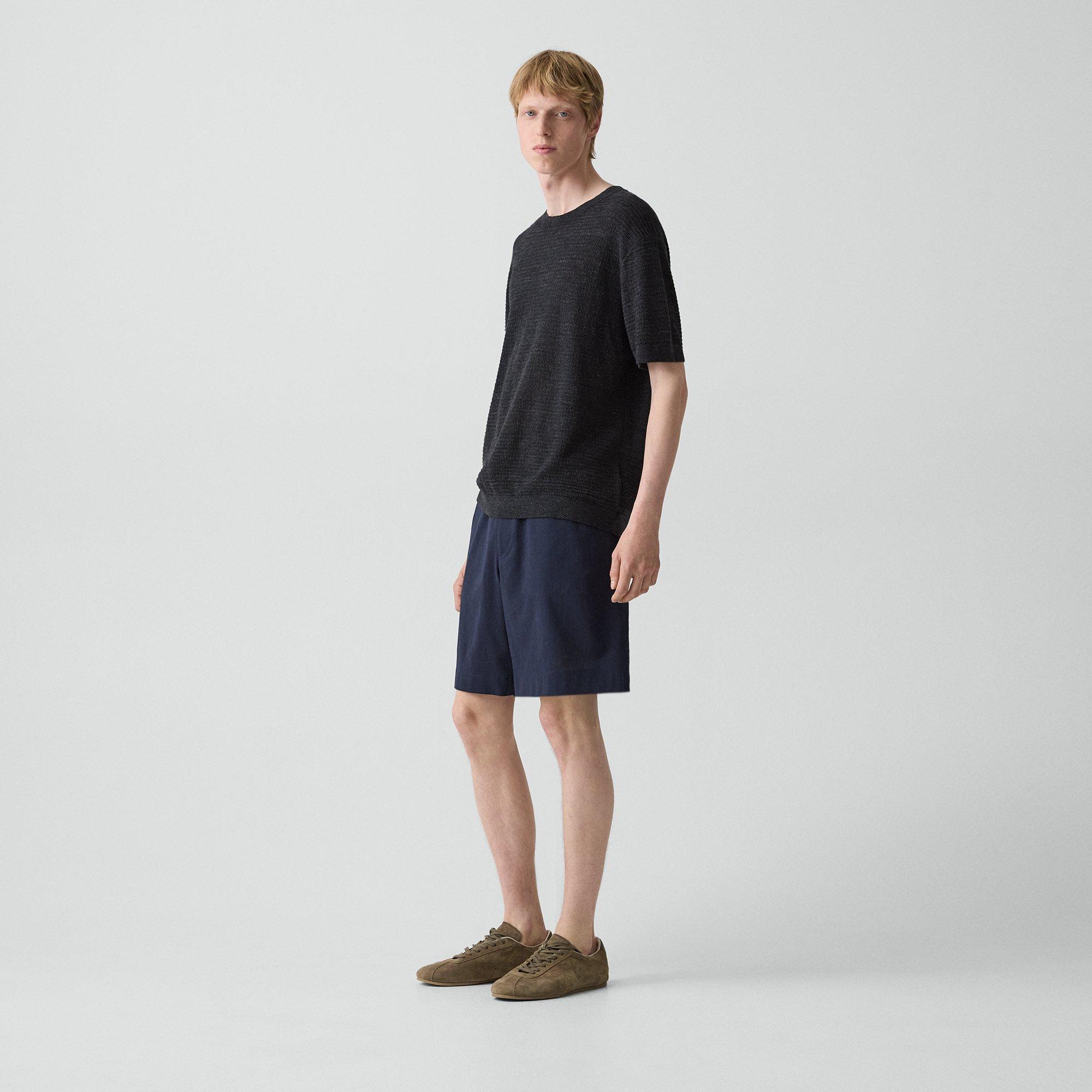 Relaxed Pull-On Short in Performance Suiting
