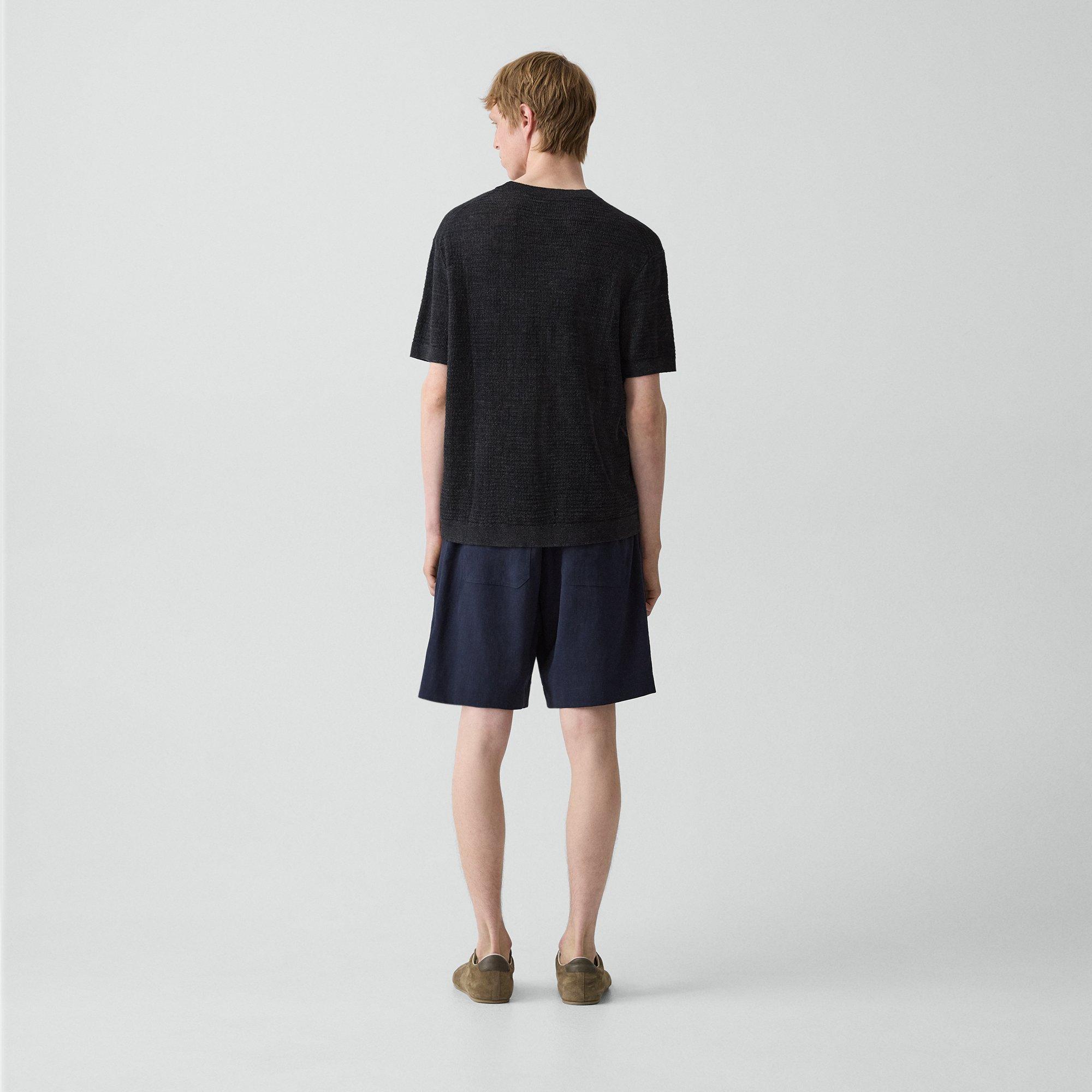 Relaxed Pull-On Short in Performance Suiting