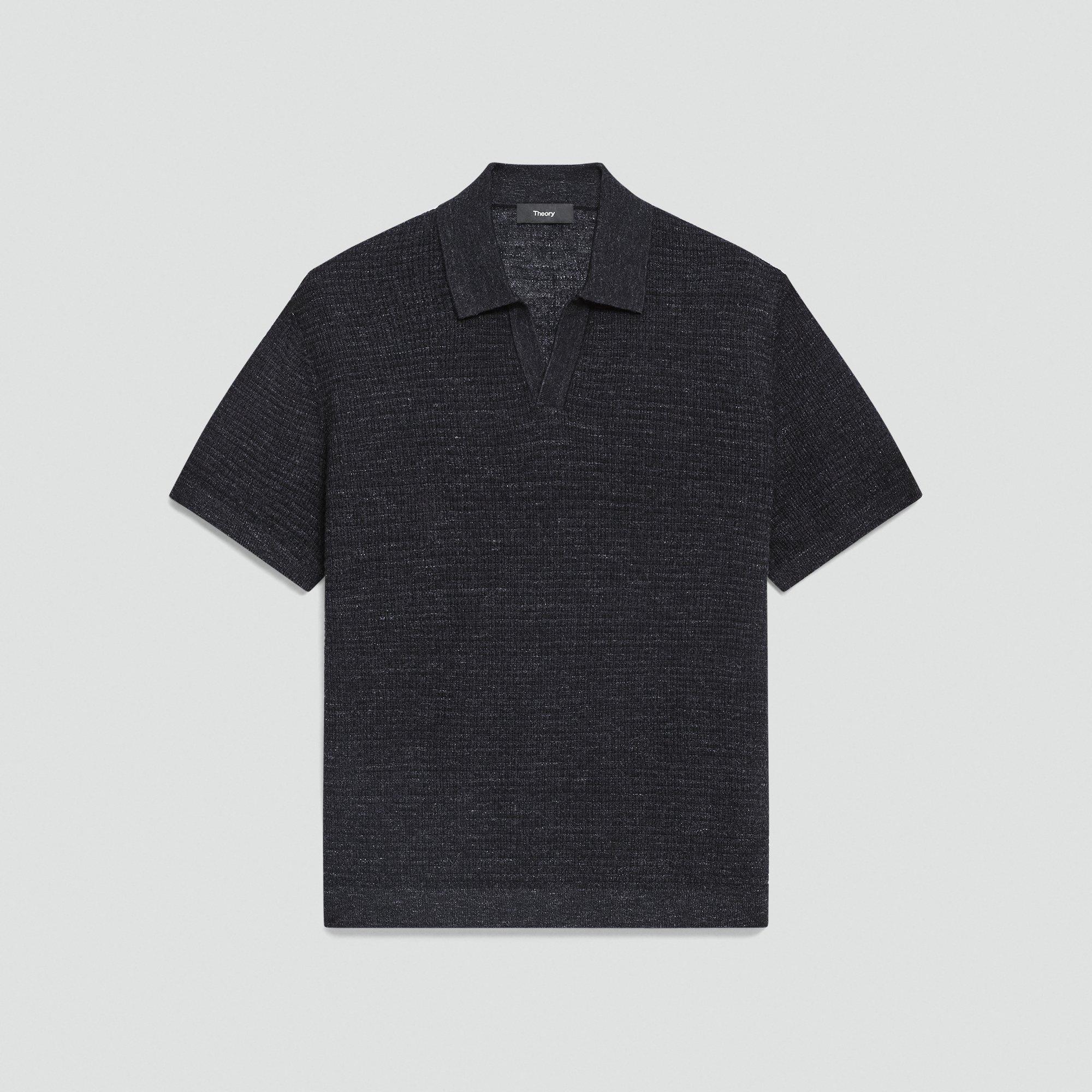 Brenan Polo Shirt in Pacific Linen