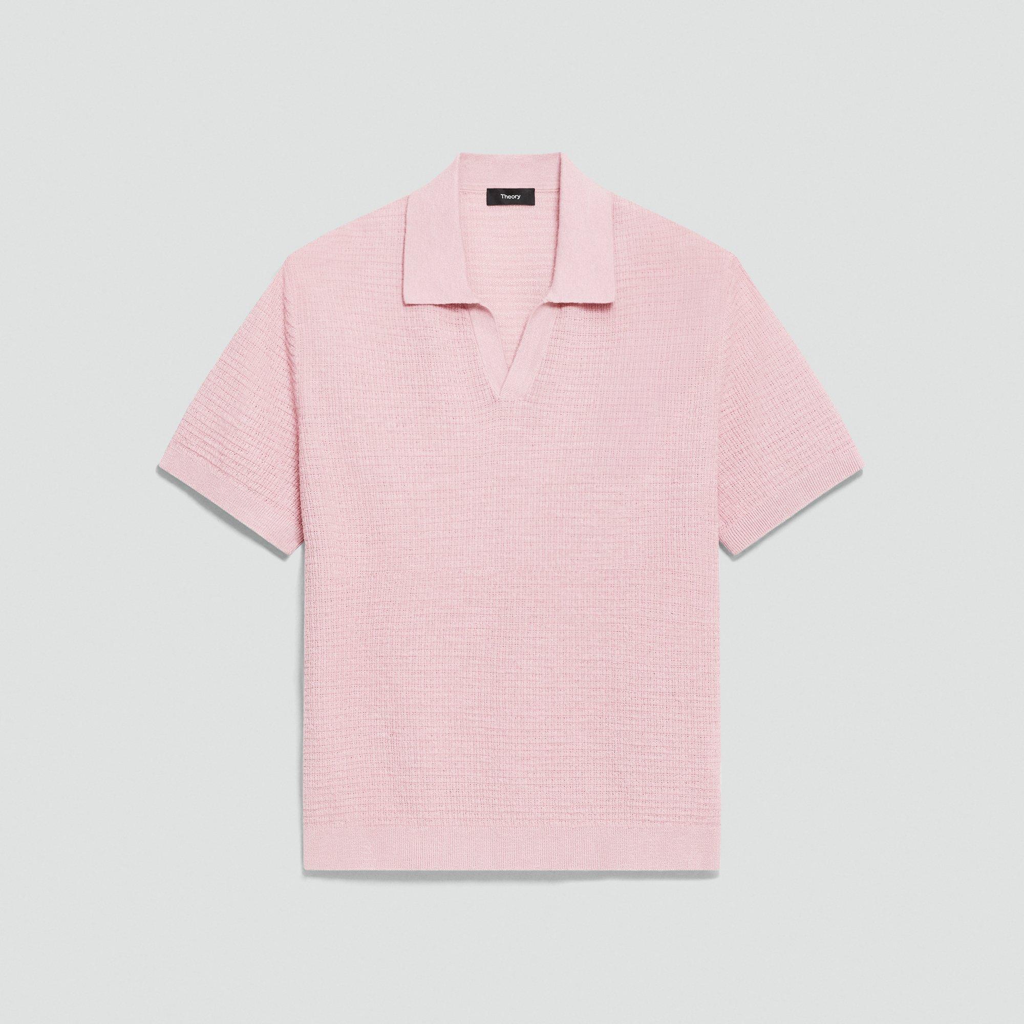 Brenan Polo Shirt in Pacific Linen