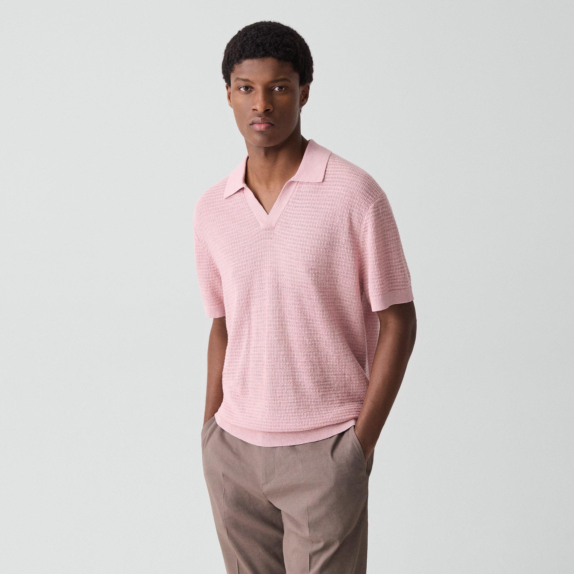 Brenan Polo Shirt in Pacific Linen