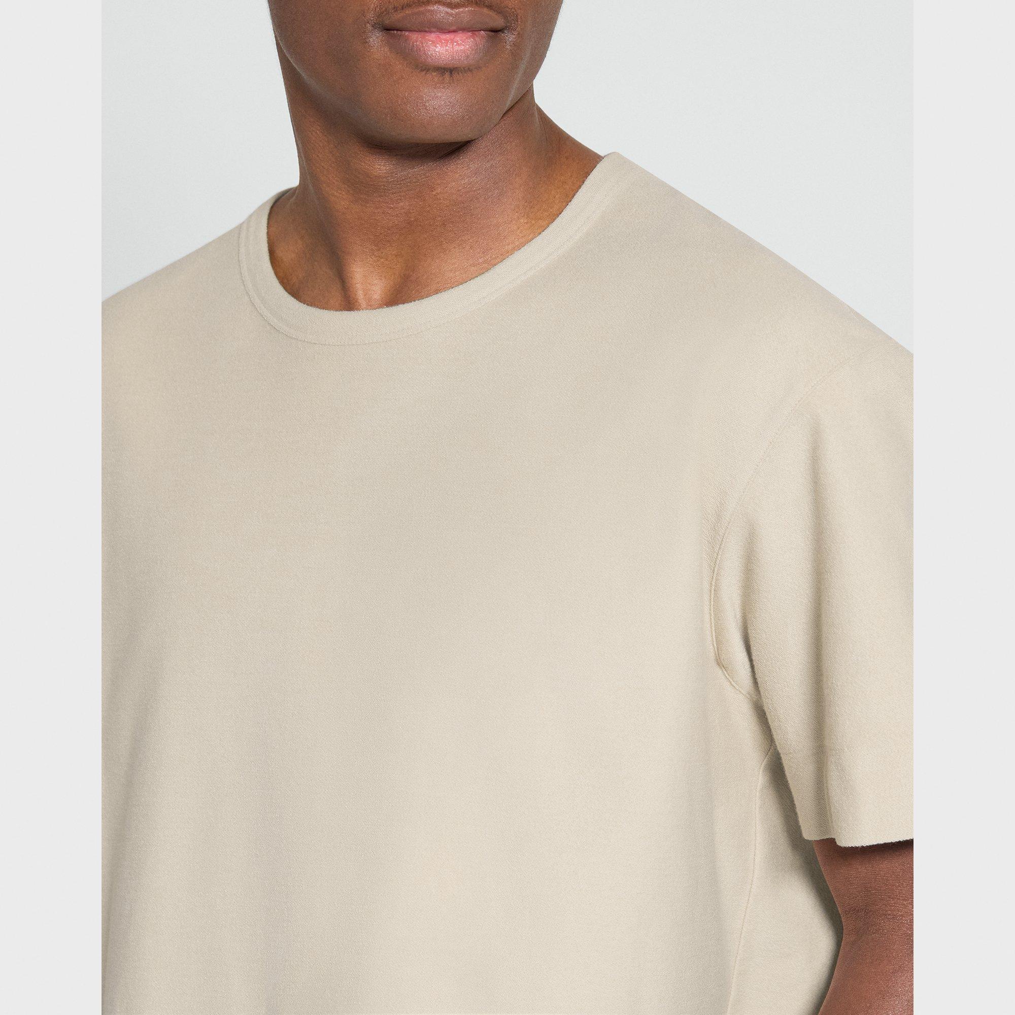 Boxy Tee in Terry Cotton