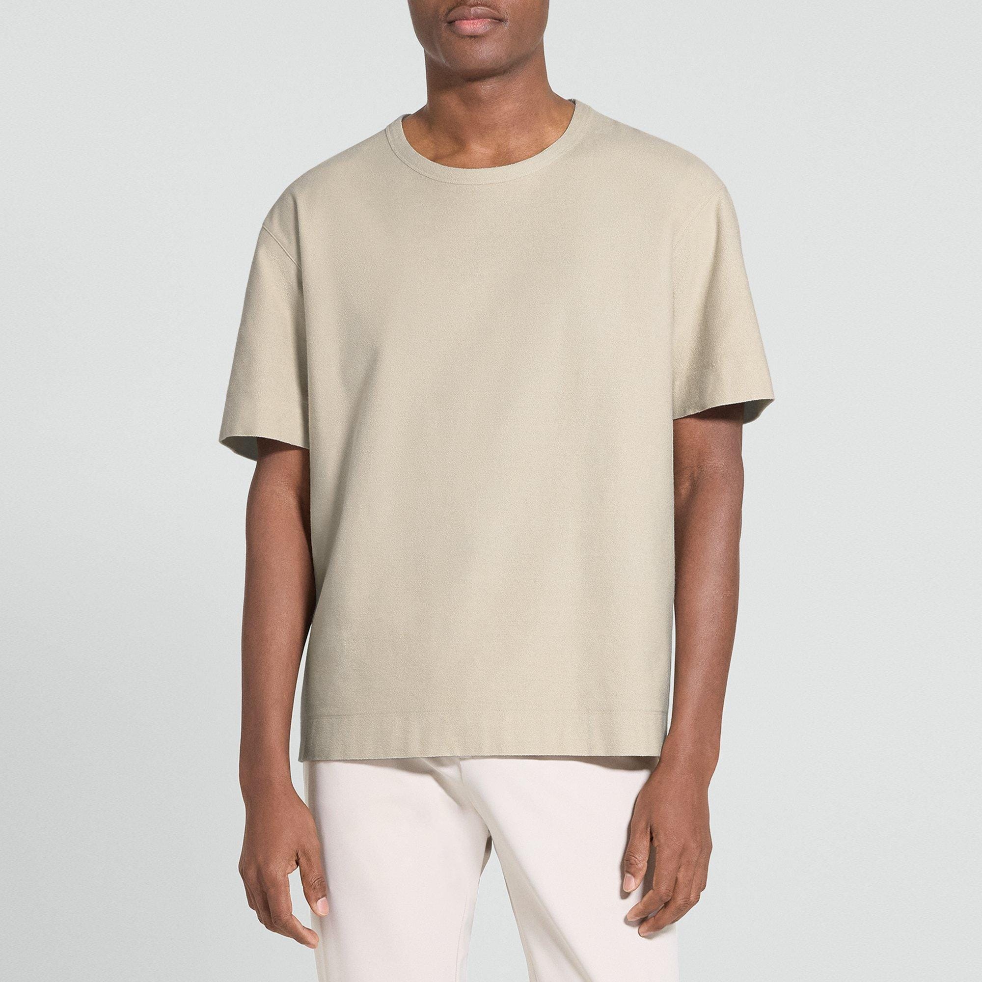 Boxy Tee in Terry Cotton