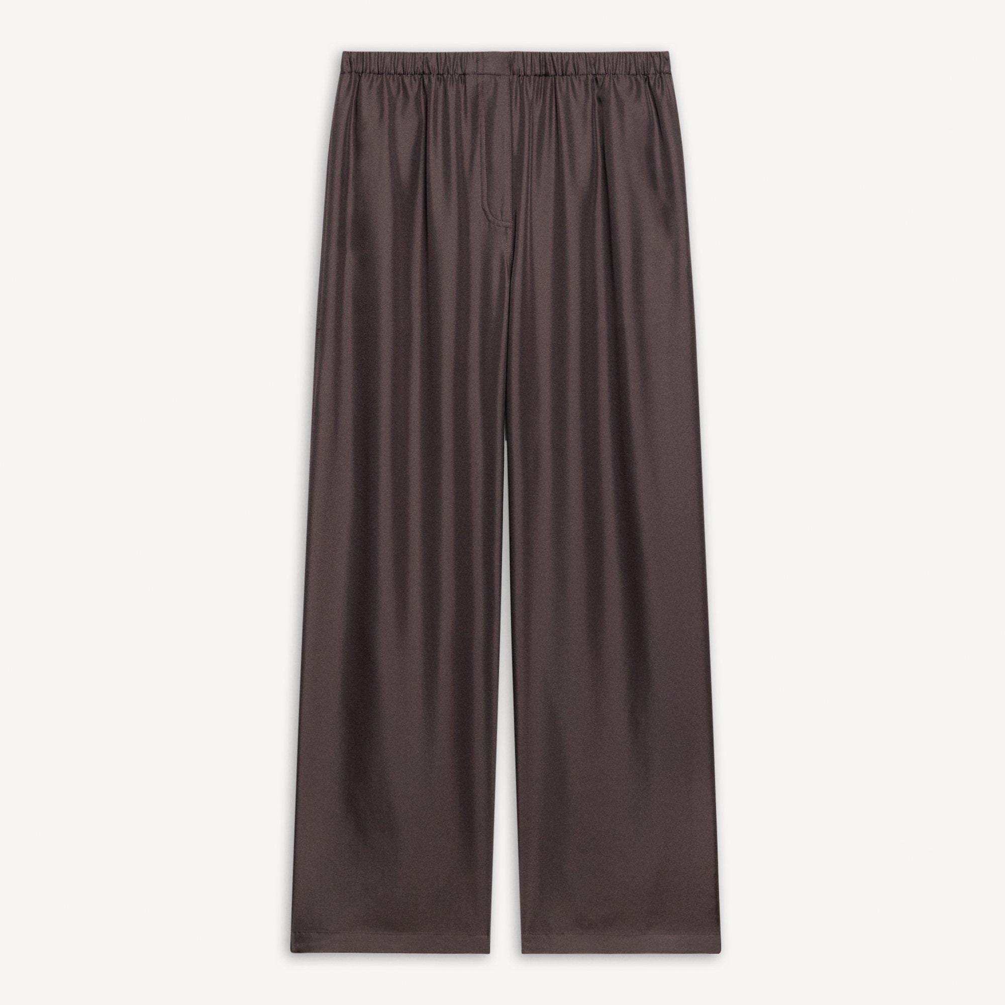 Flowy Trousers in Mod Silk Twill