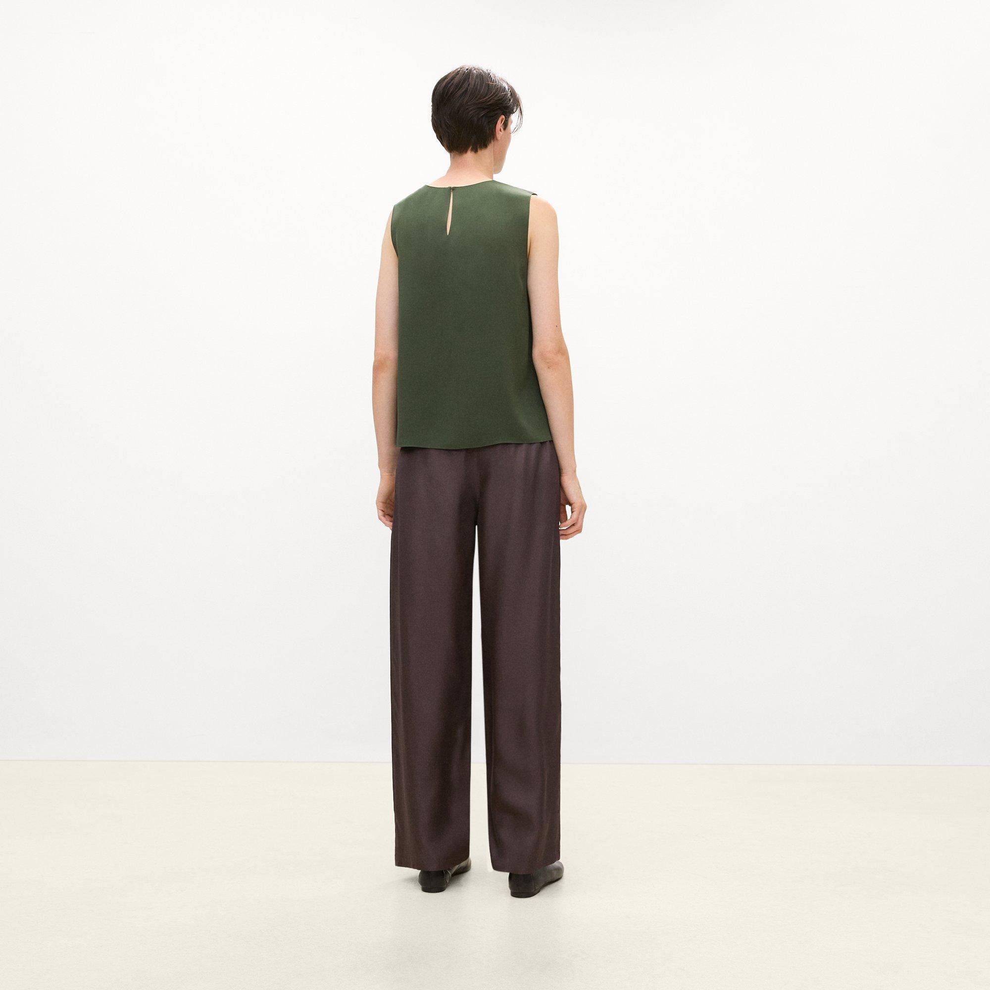 Flowy Trousers in Mod Silk Twill