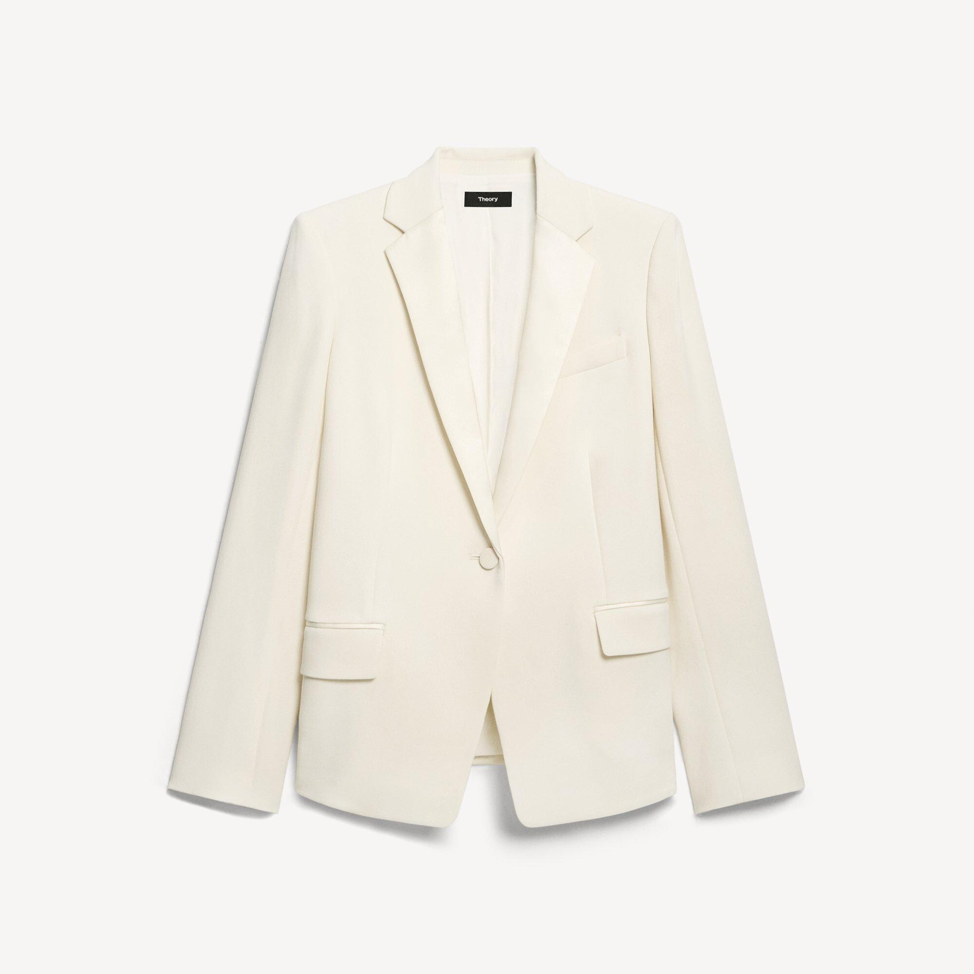 Tuxedo Jacket in Admiral Crepe