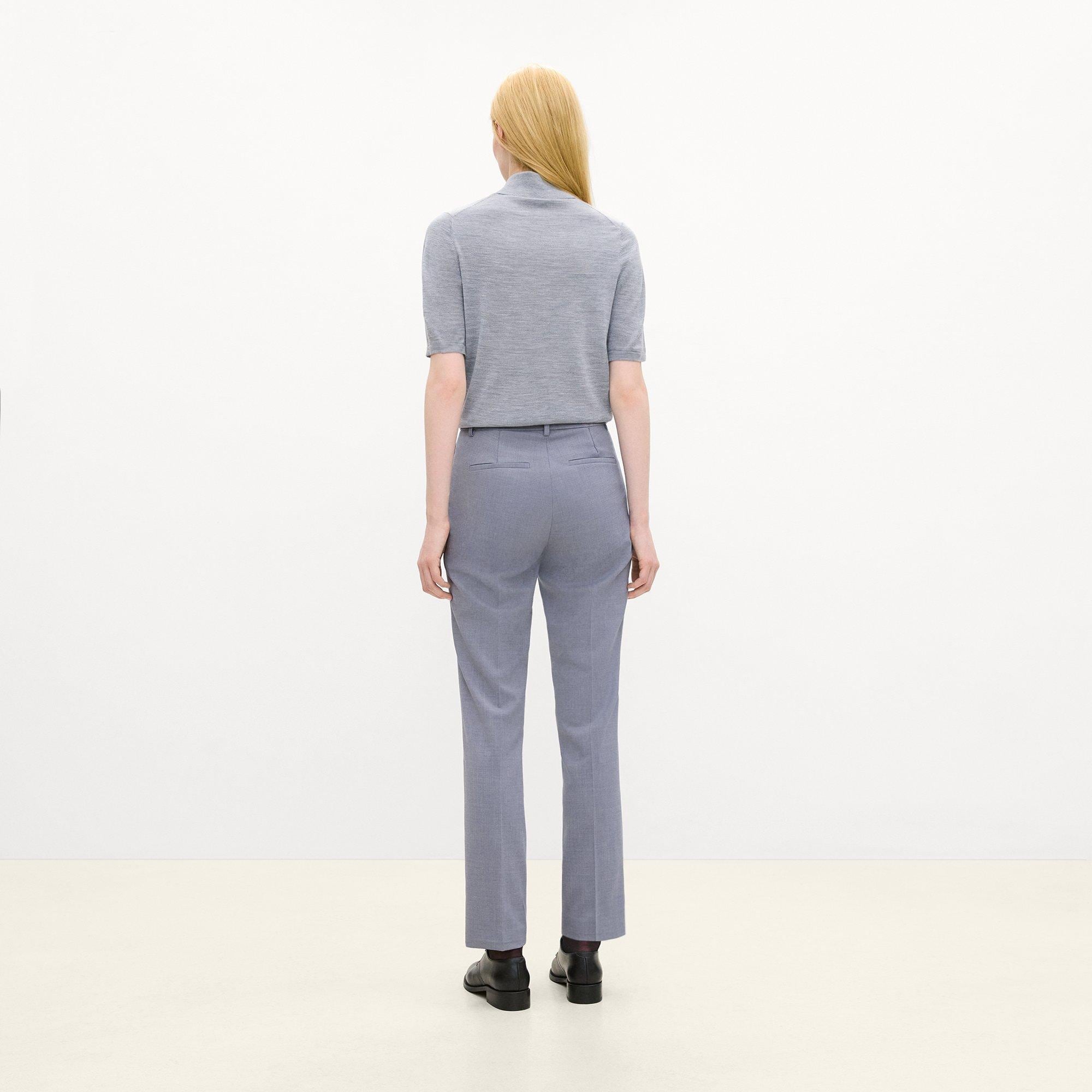 Marcee Pant in Wool Gabardine