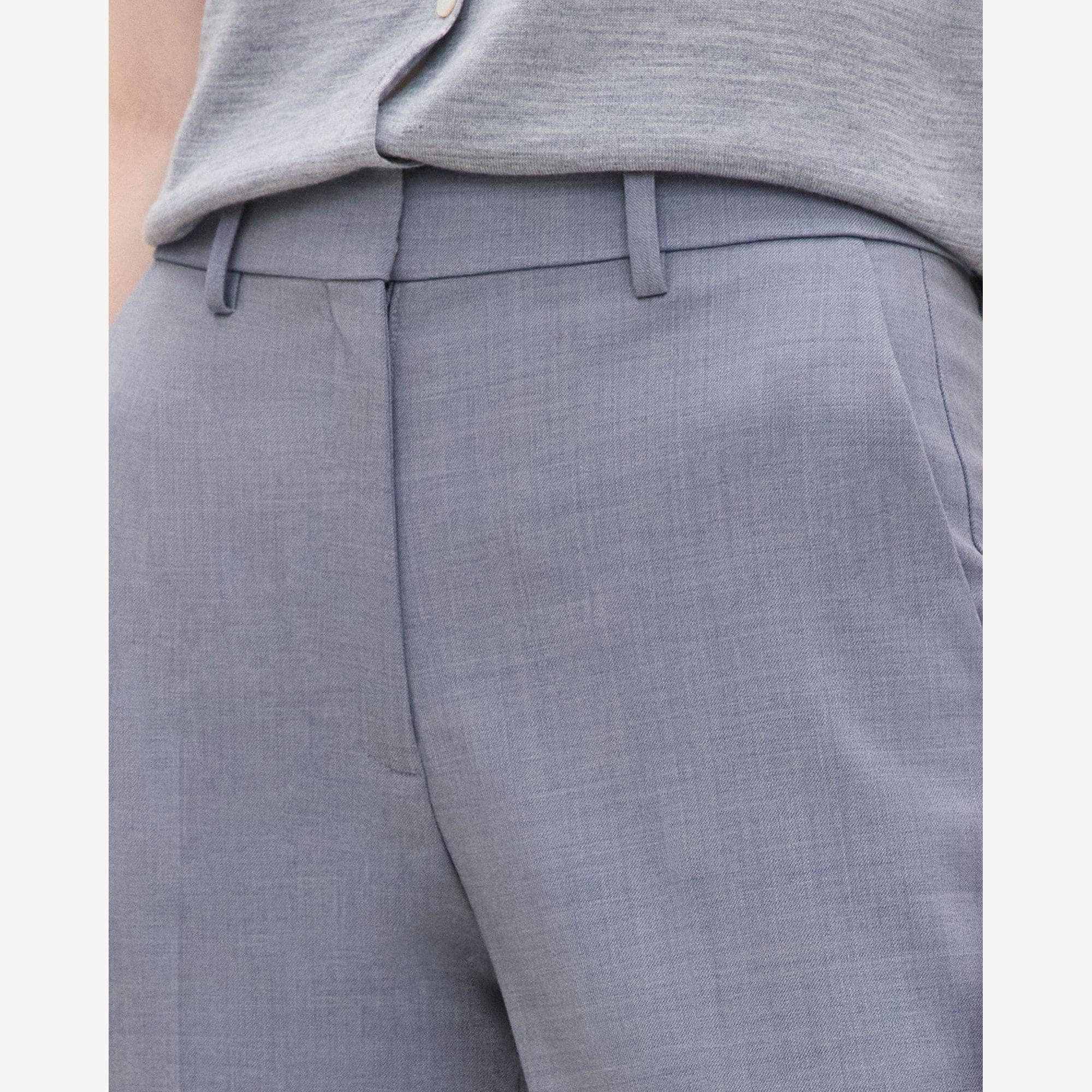 Marcee Pant in Wool Gabardine