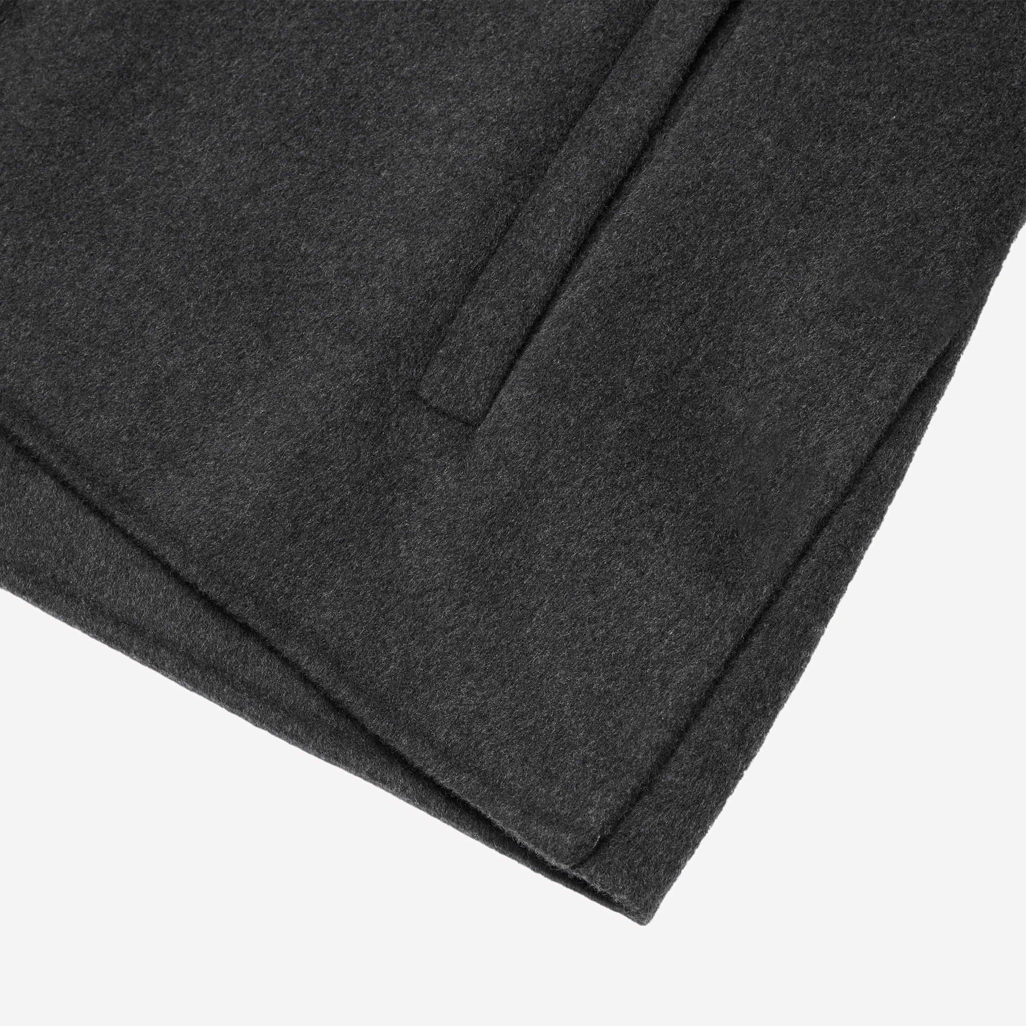 Belted Vest in Double-Face Wool-Cashmere
