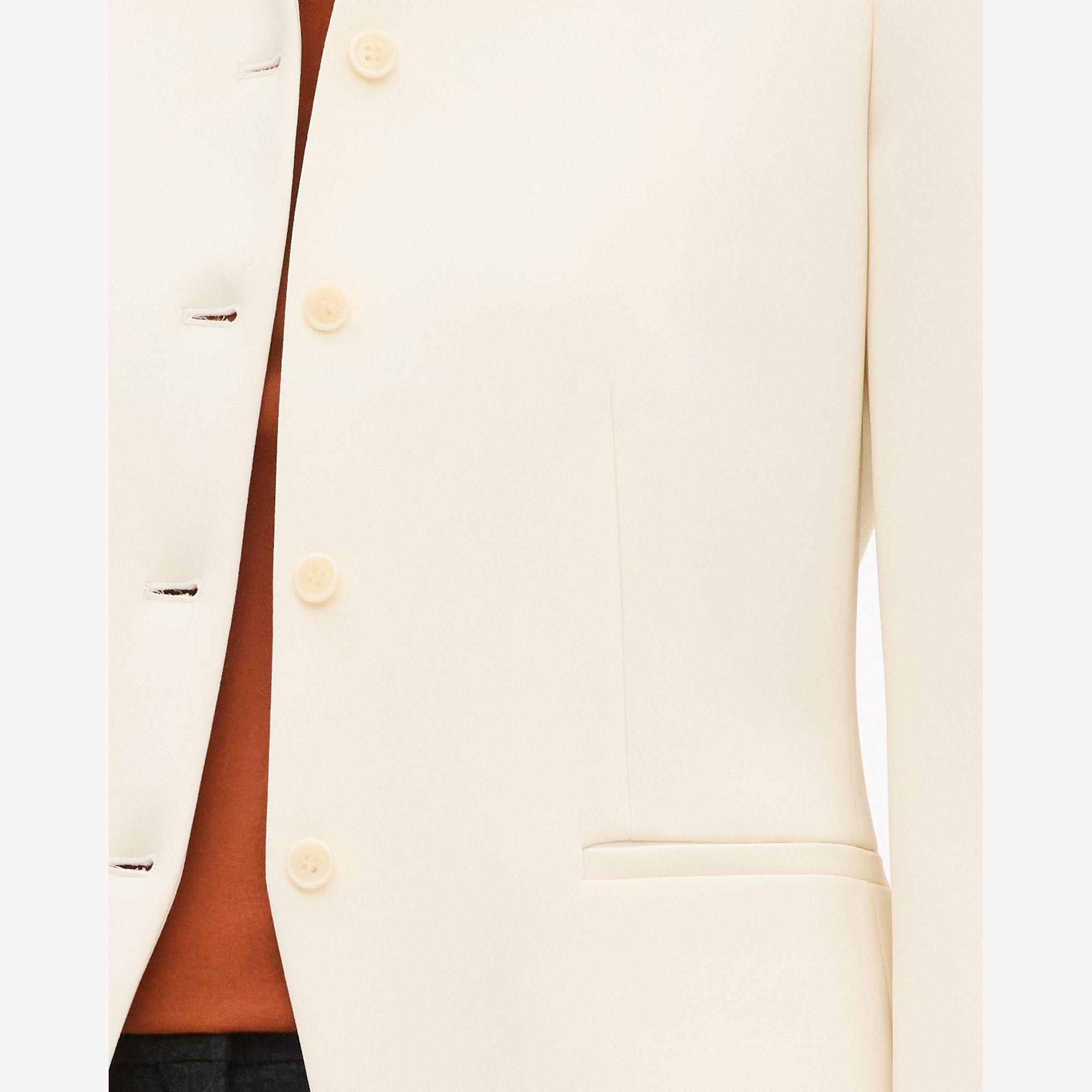 Cutaway Jacket in Admiral Crepe