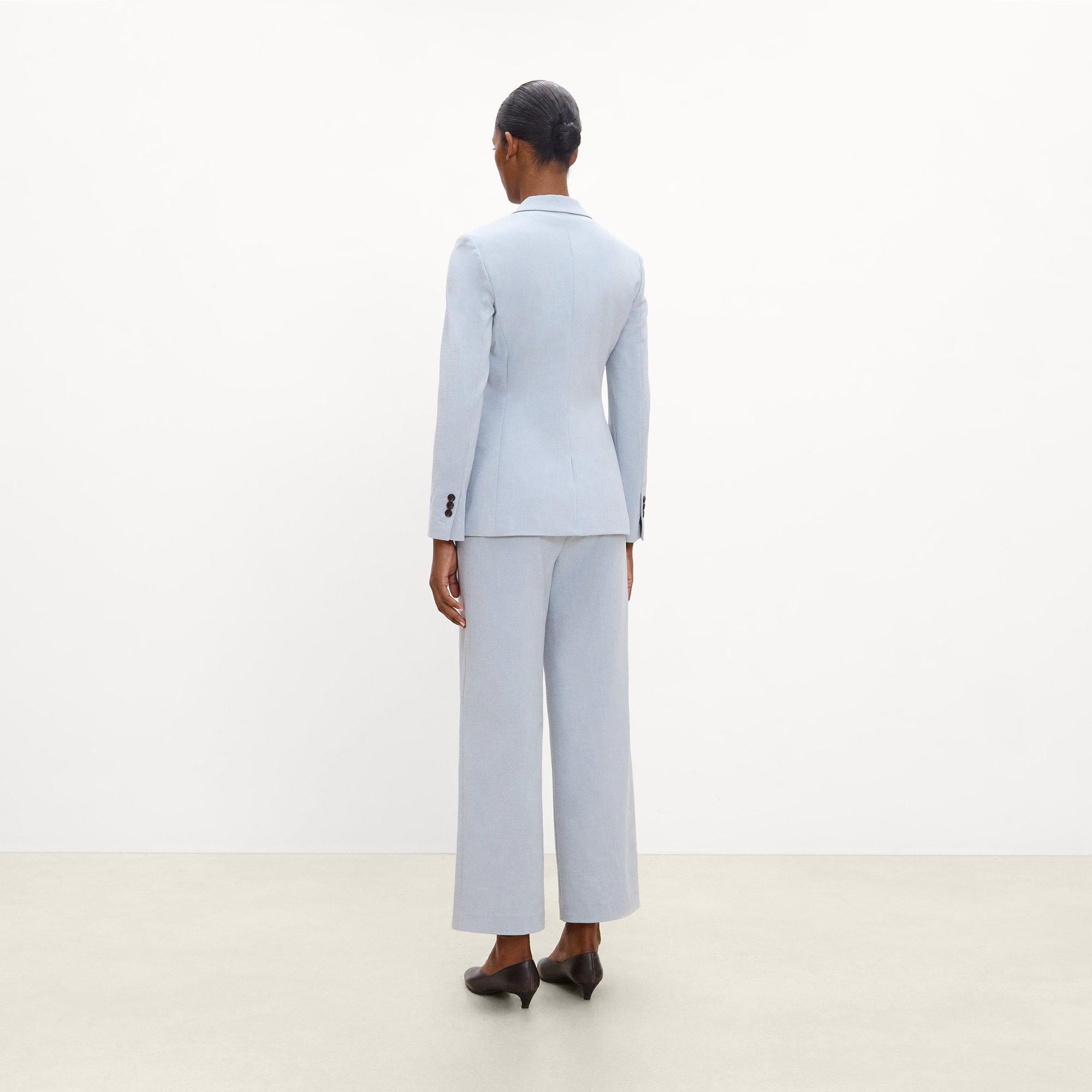 Staple Blazer in M&eacute;lange Crepe