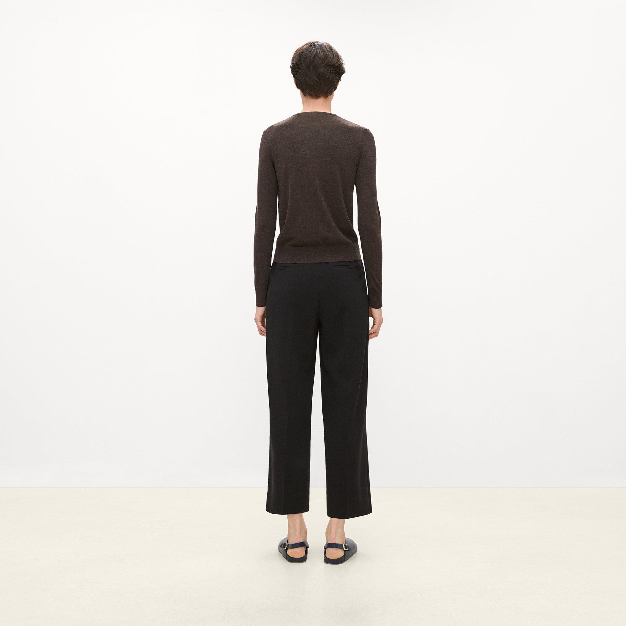 Classic Straight Pull-On Pant in Admiral Crepe