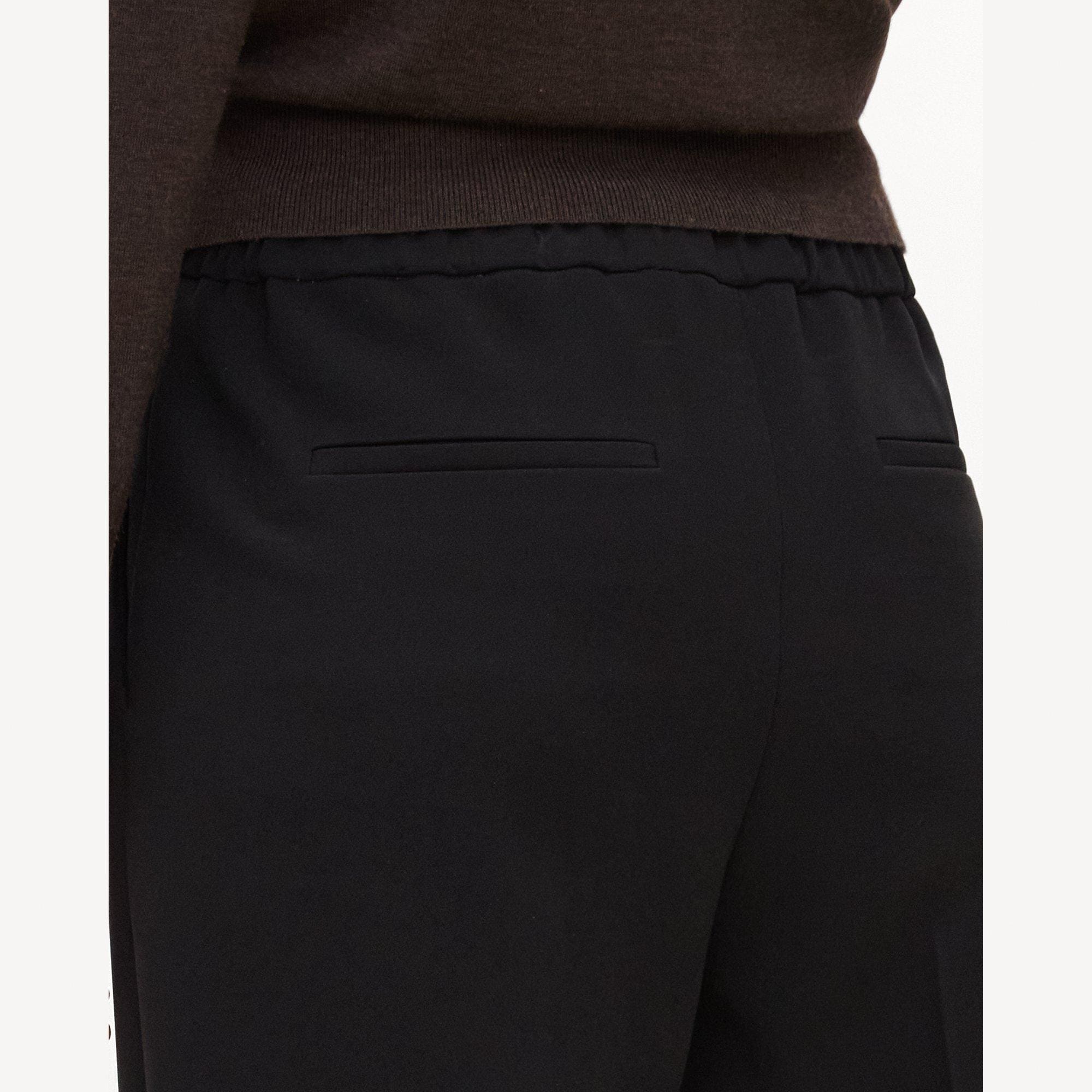 Classic Straight Pull-On Pant in Admiral Crepe