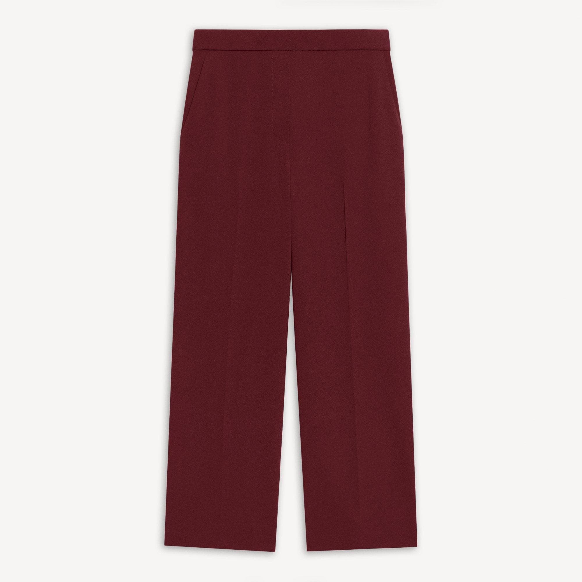 Classic Straight Pull-On Pant in Admiral Crepe