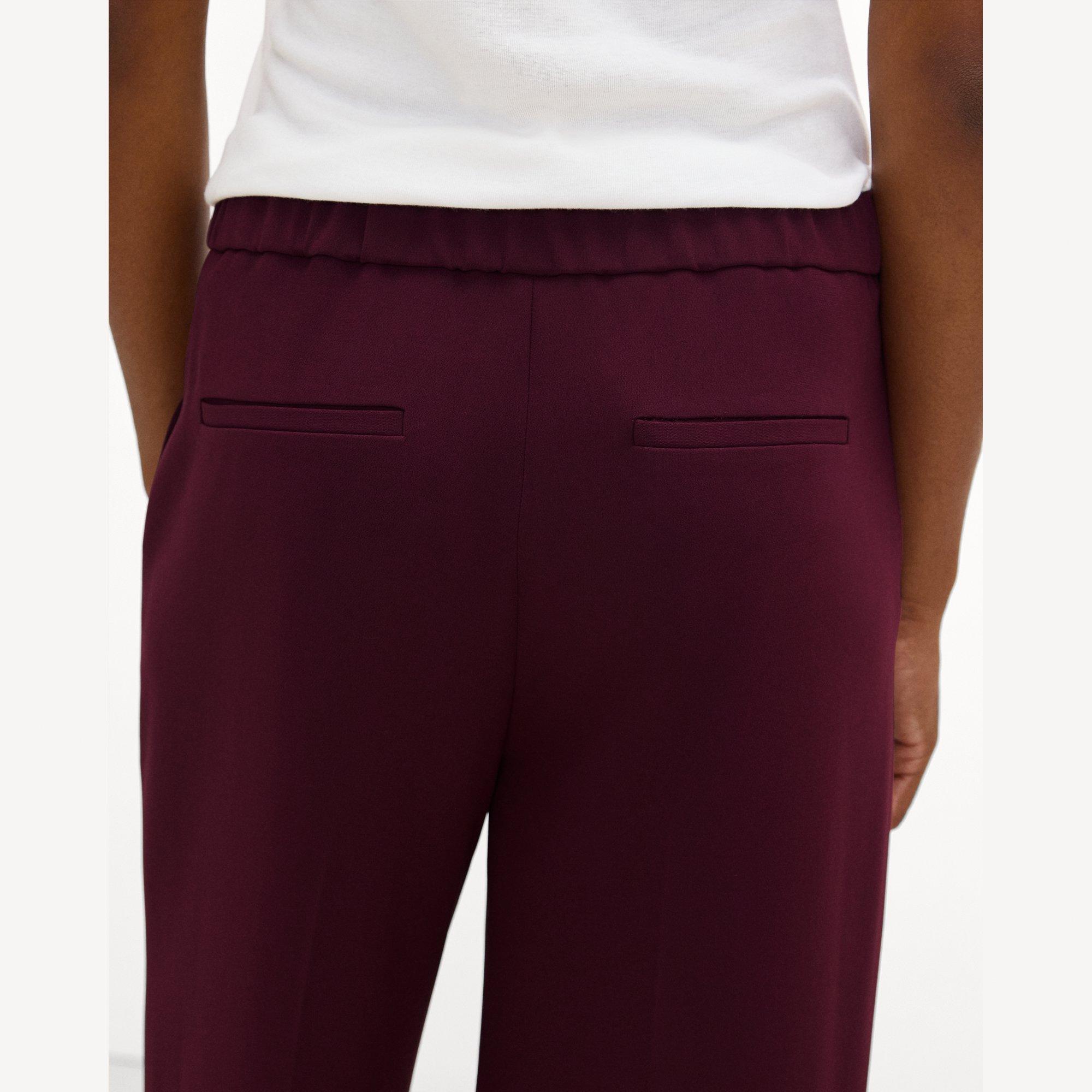 Classic Straight Pull-On Pant in Admiral Crepe