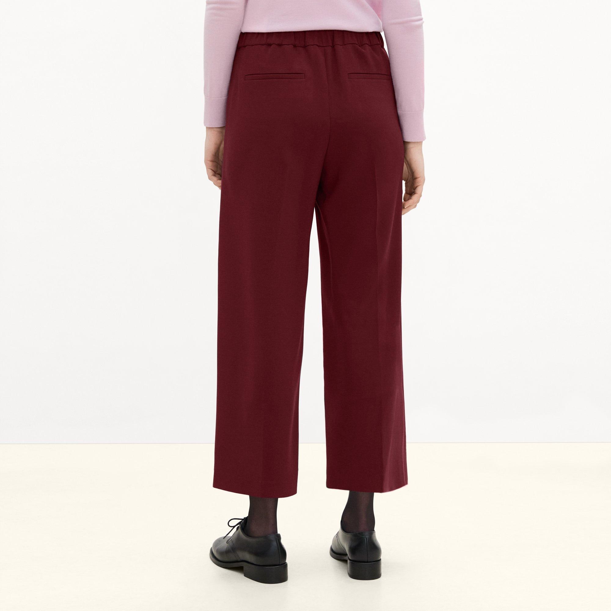 Classic Straight Pull-On Pant in Admiral Crepe