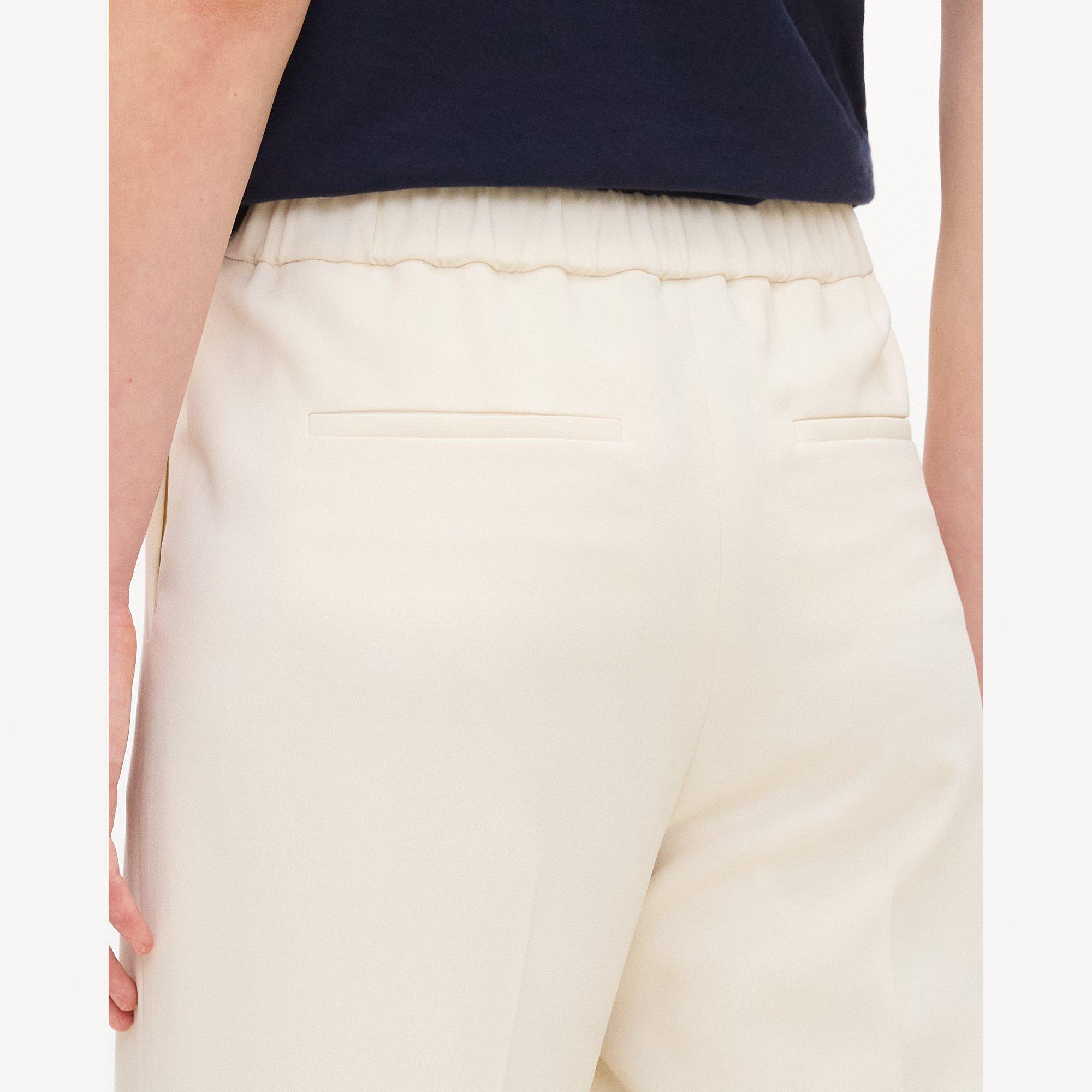 Classic Straight Pull-On Pant in Admiral Crepe