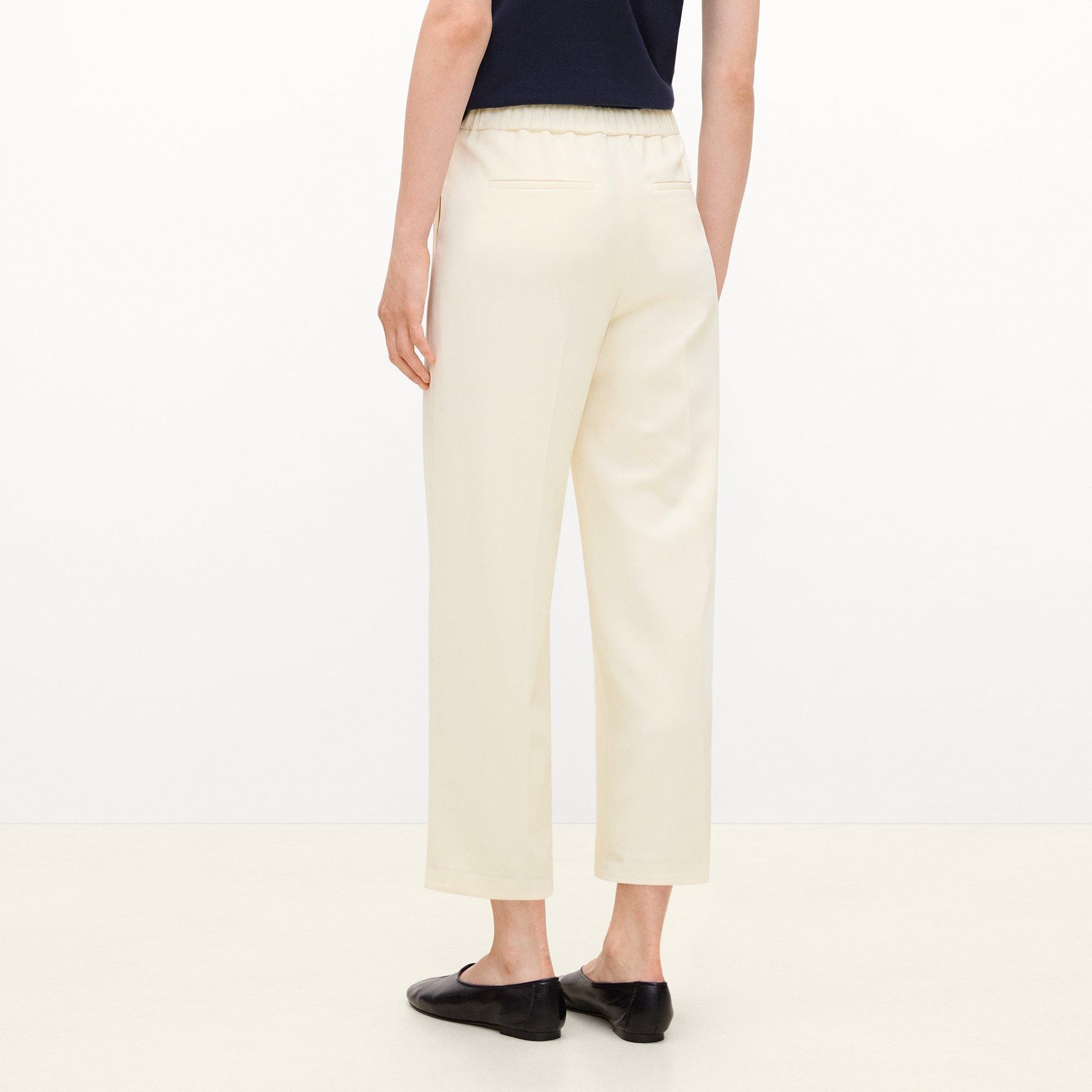 Classic Straight Pull-On Pant in Admiral Crepe