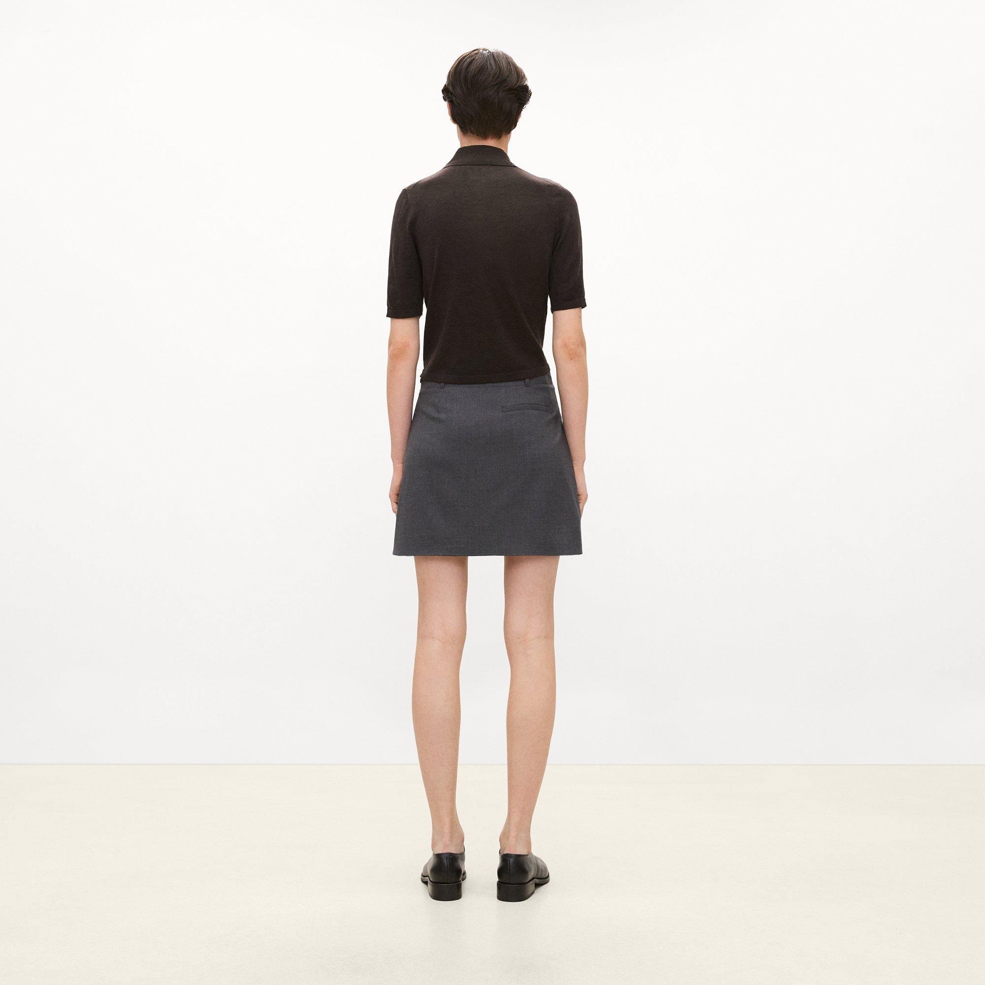 Short-Sleeve Knit Shirt in Regal Wool