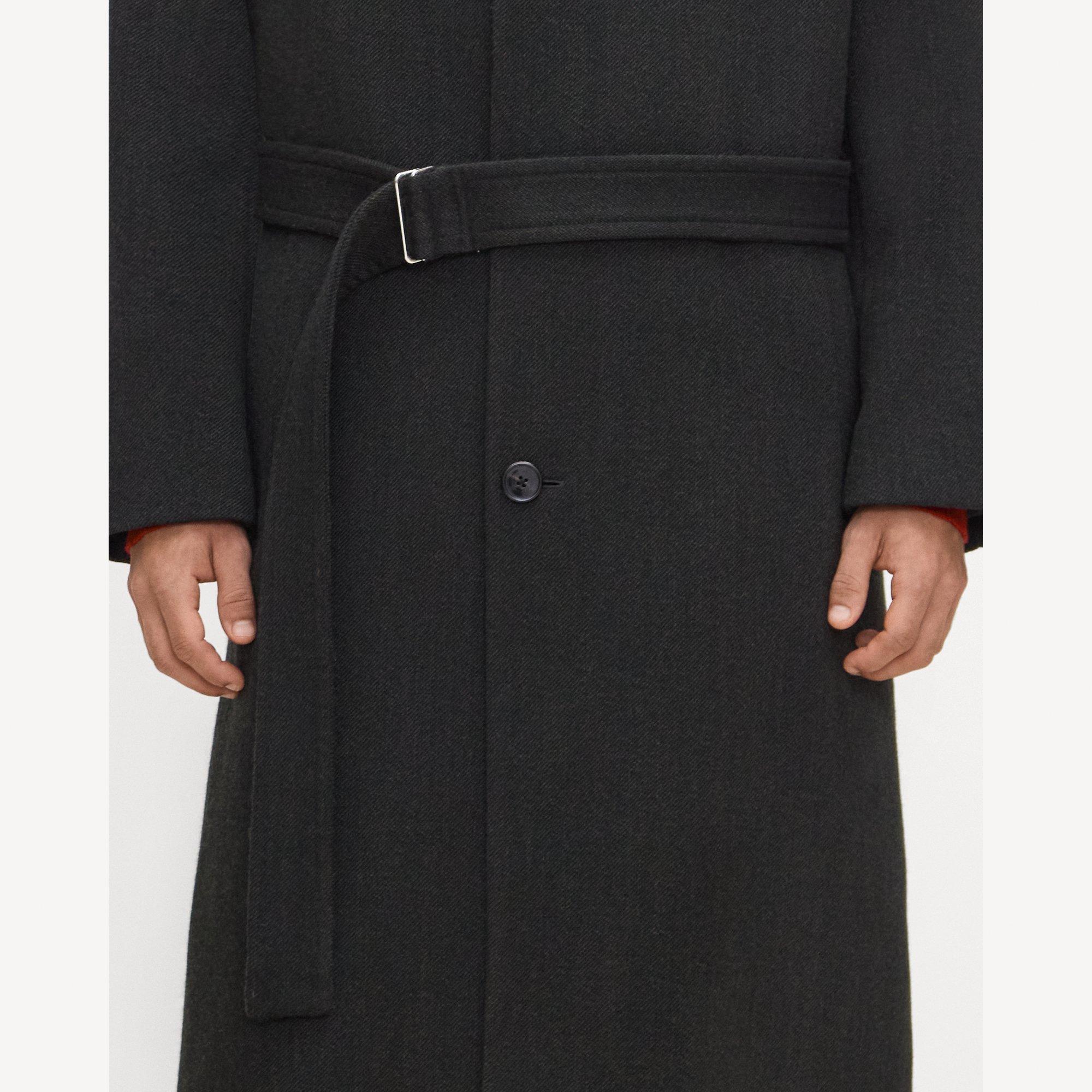 Relaxed Trench Coat in Gansevoort Wool