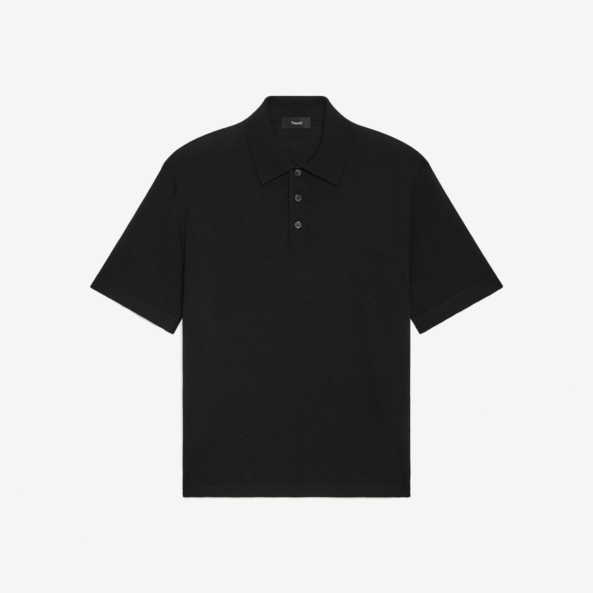 Relaxed Polo Shirt in Regal Wool