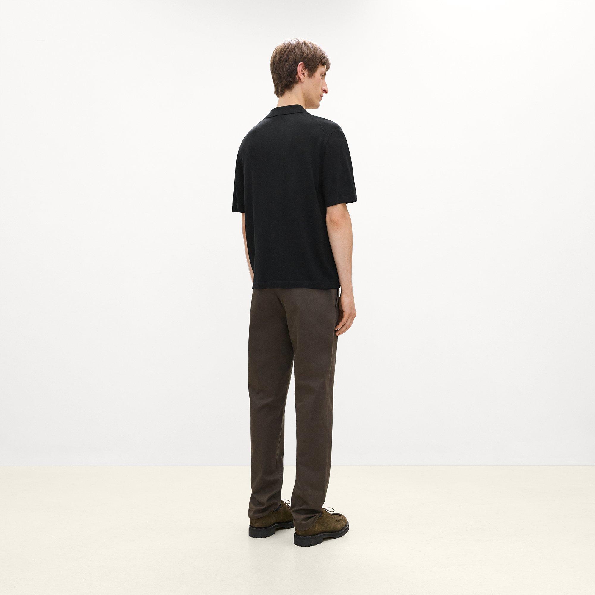 Relaxed Polo Shirt in Regal Wool