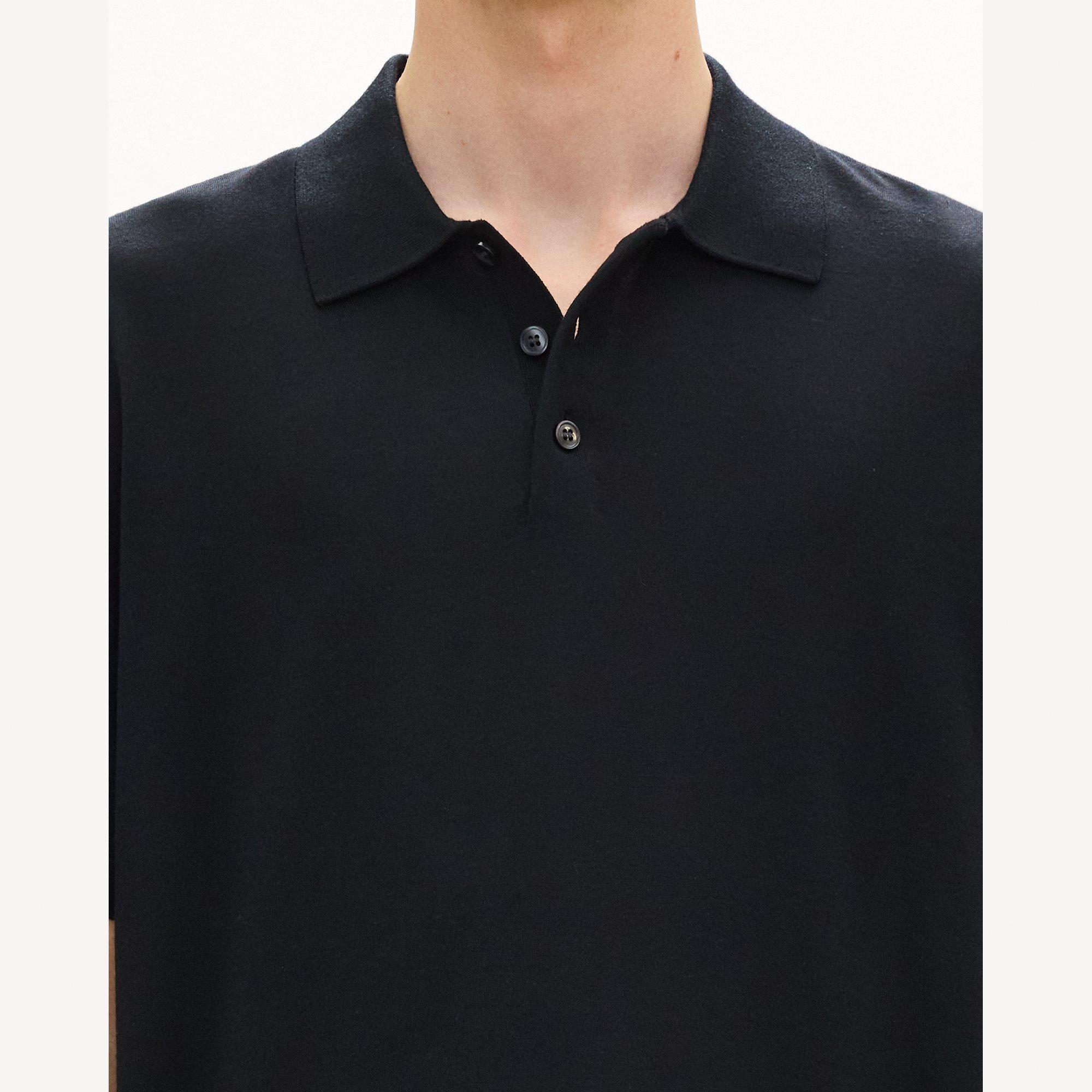 Relaxed Polo Shirt in Regal Wool