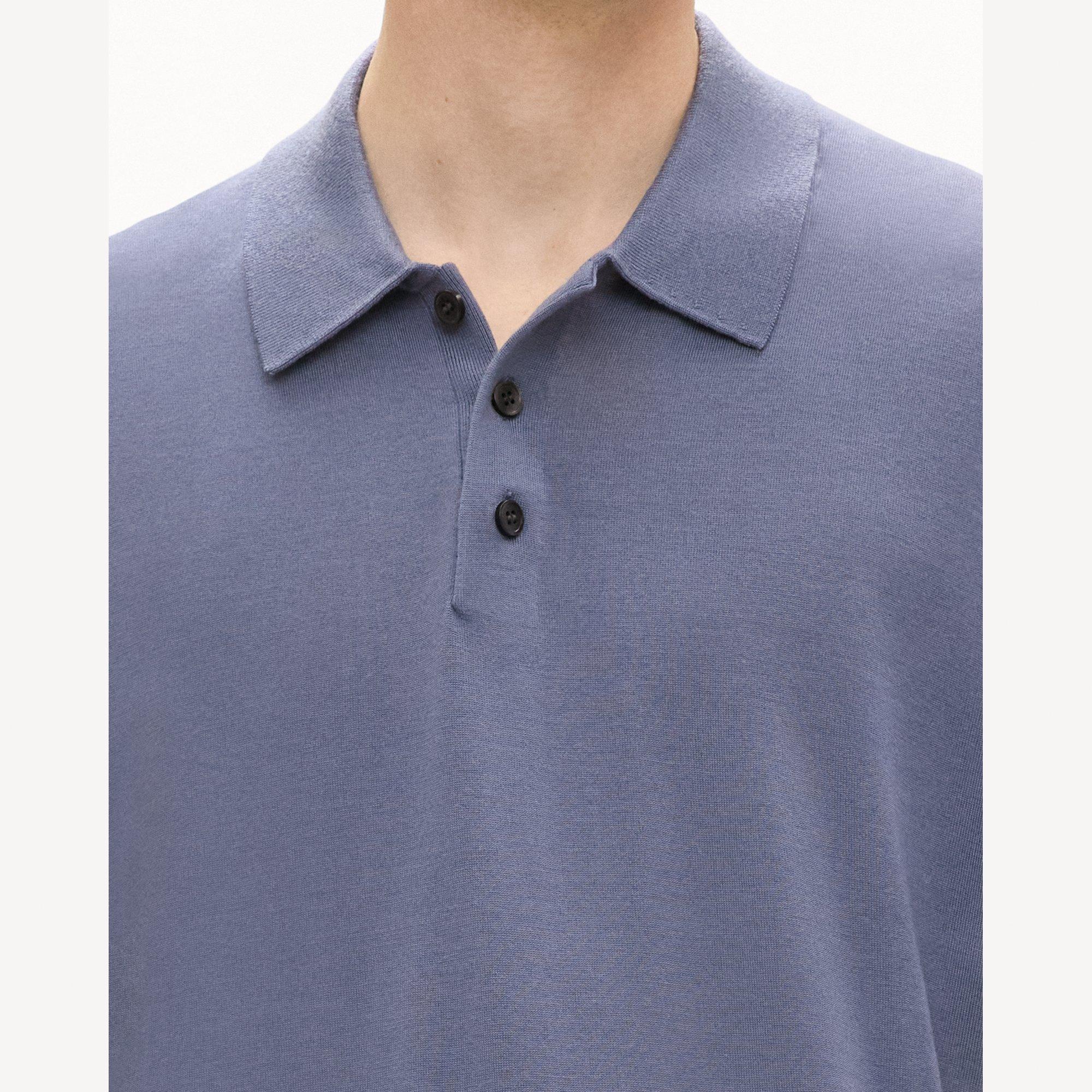 Relaxed Polo Shirt in Regal Wool