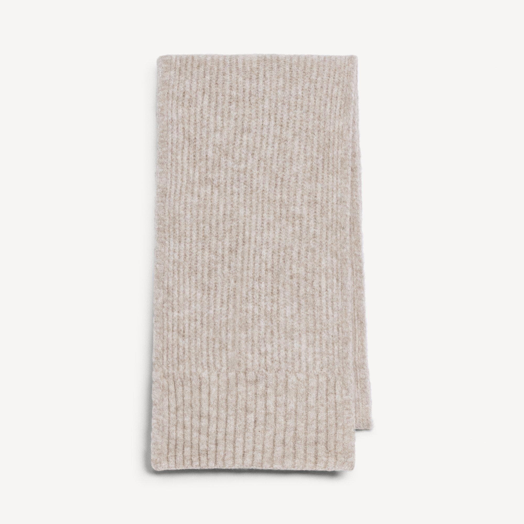 Scarf in Brushed Wool-Yak