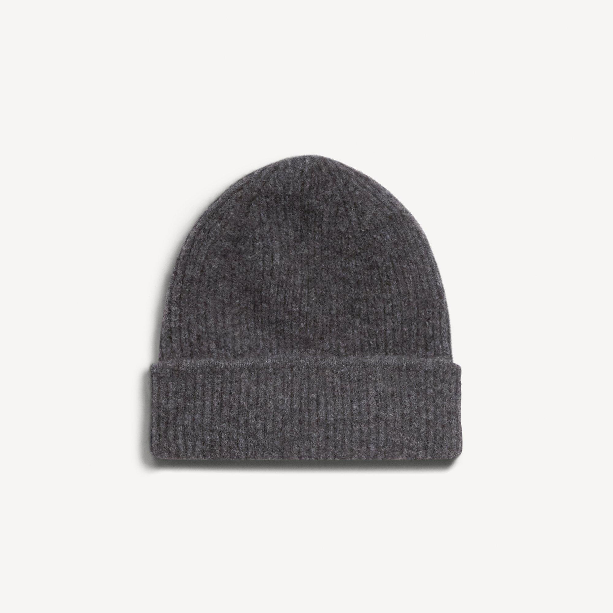 Beanie in Brushed Wool-Yak