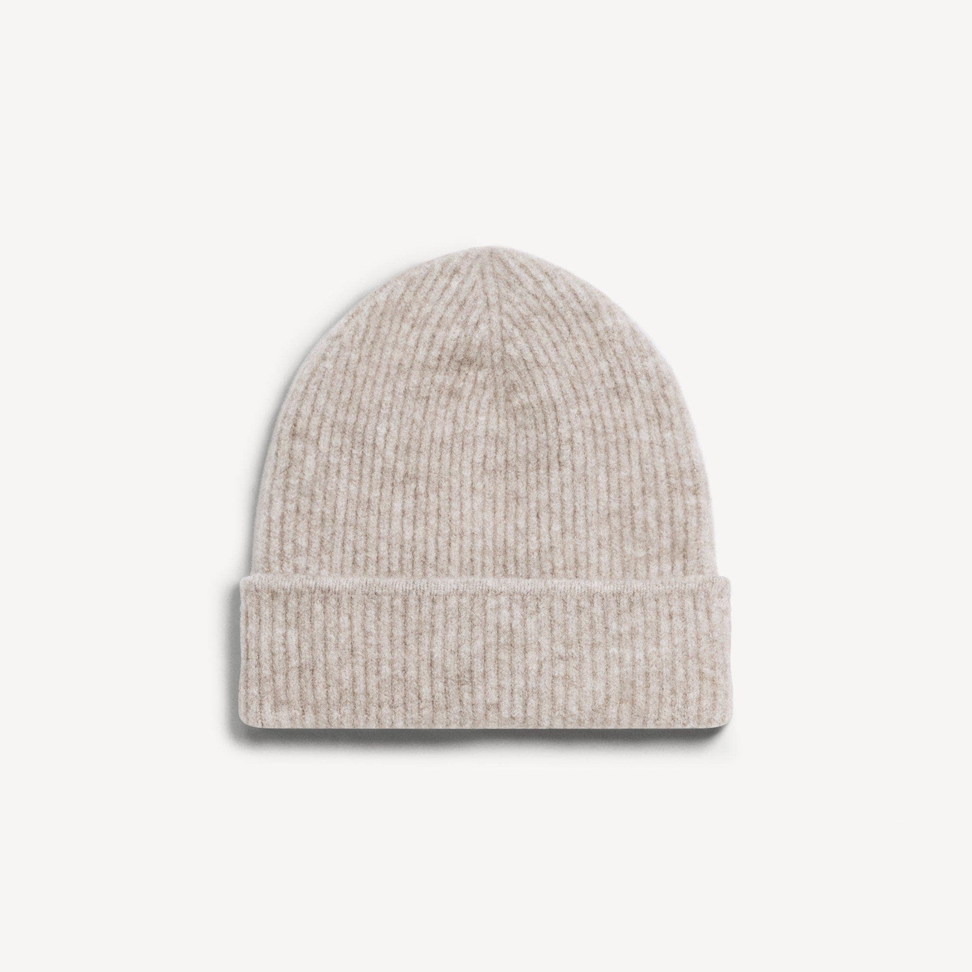 Beanie in Brushed Wool-Yak