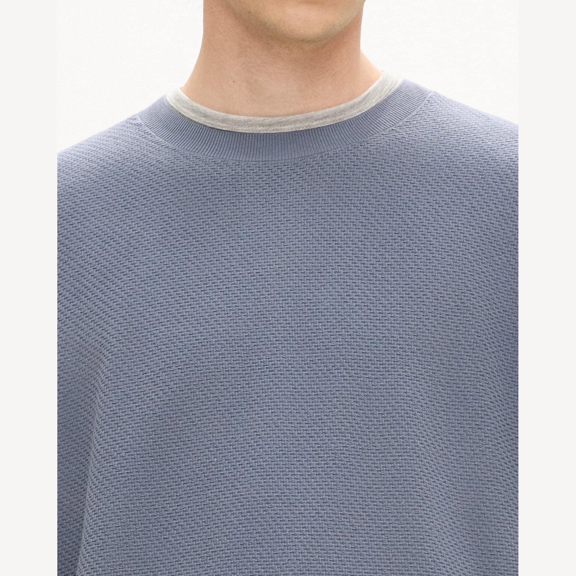 Riland Crewneck Sweater in Light Bilen
