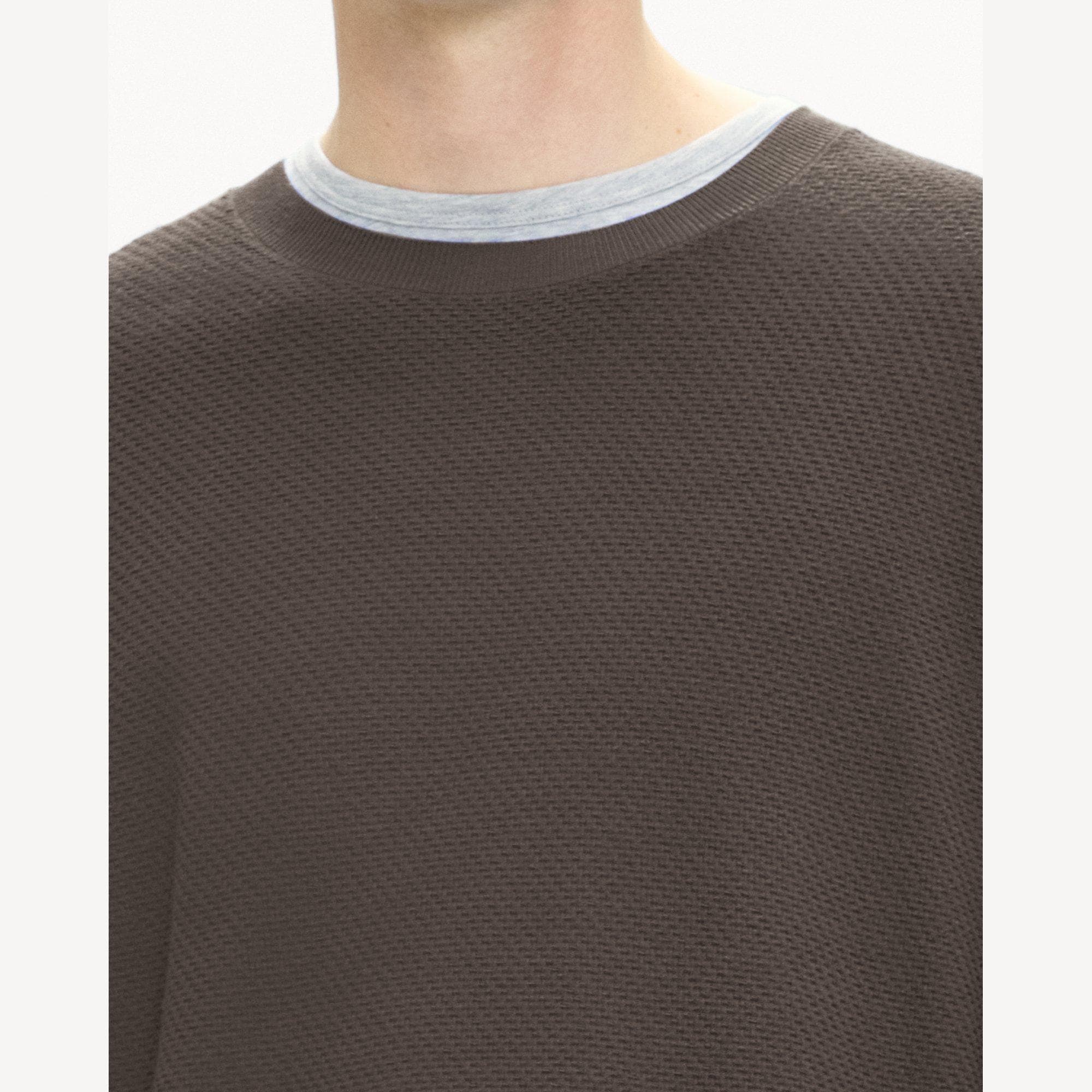 Riland Crewneck Sweater in Light Bilen