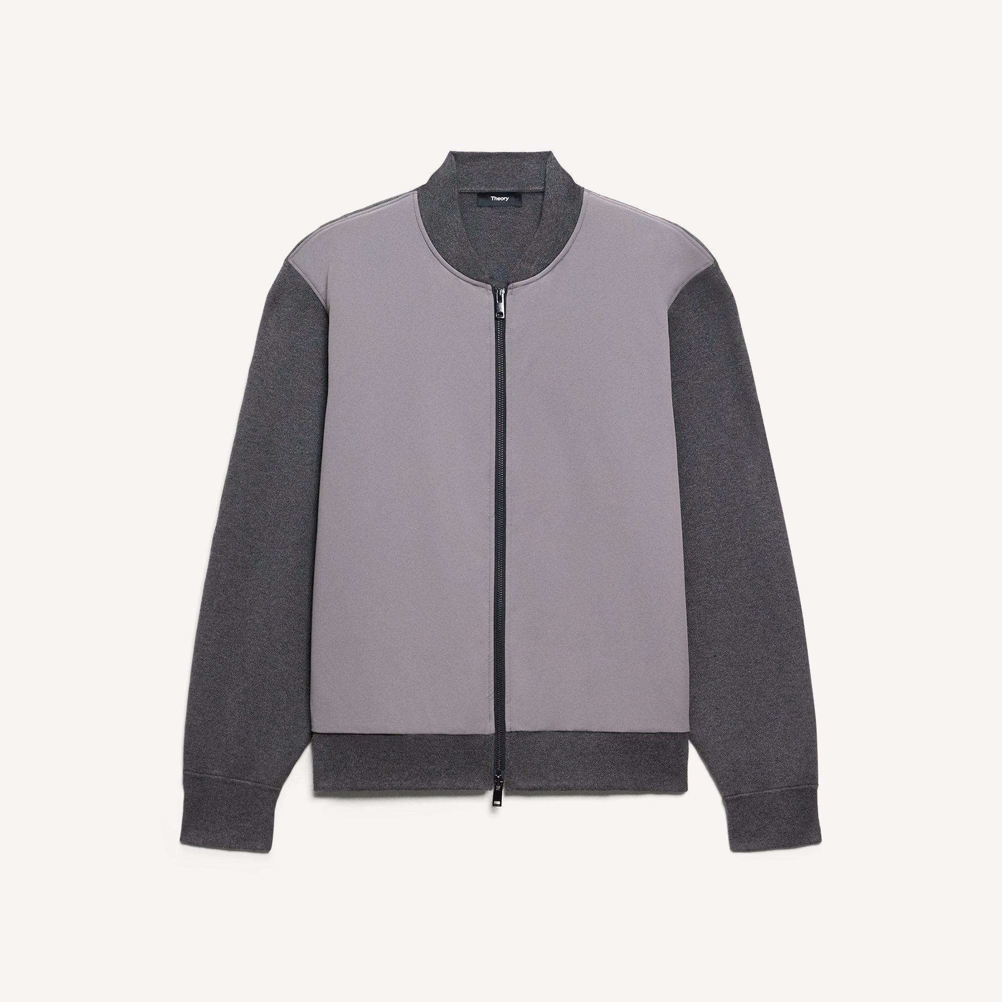 Bomber Cardigan in Light Bilen