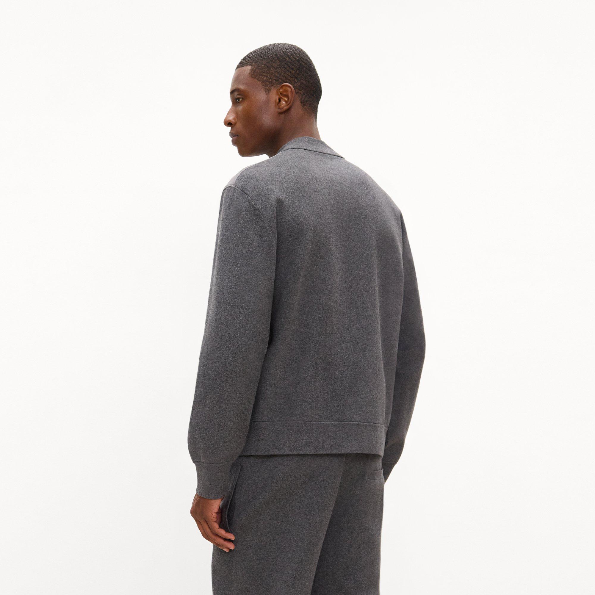 Bomber Cardigan in Light Bilen