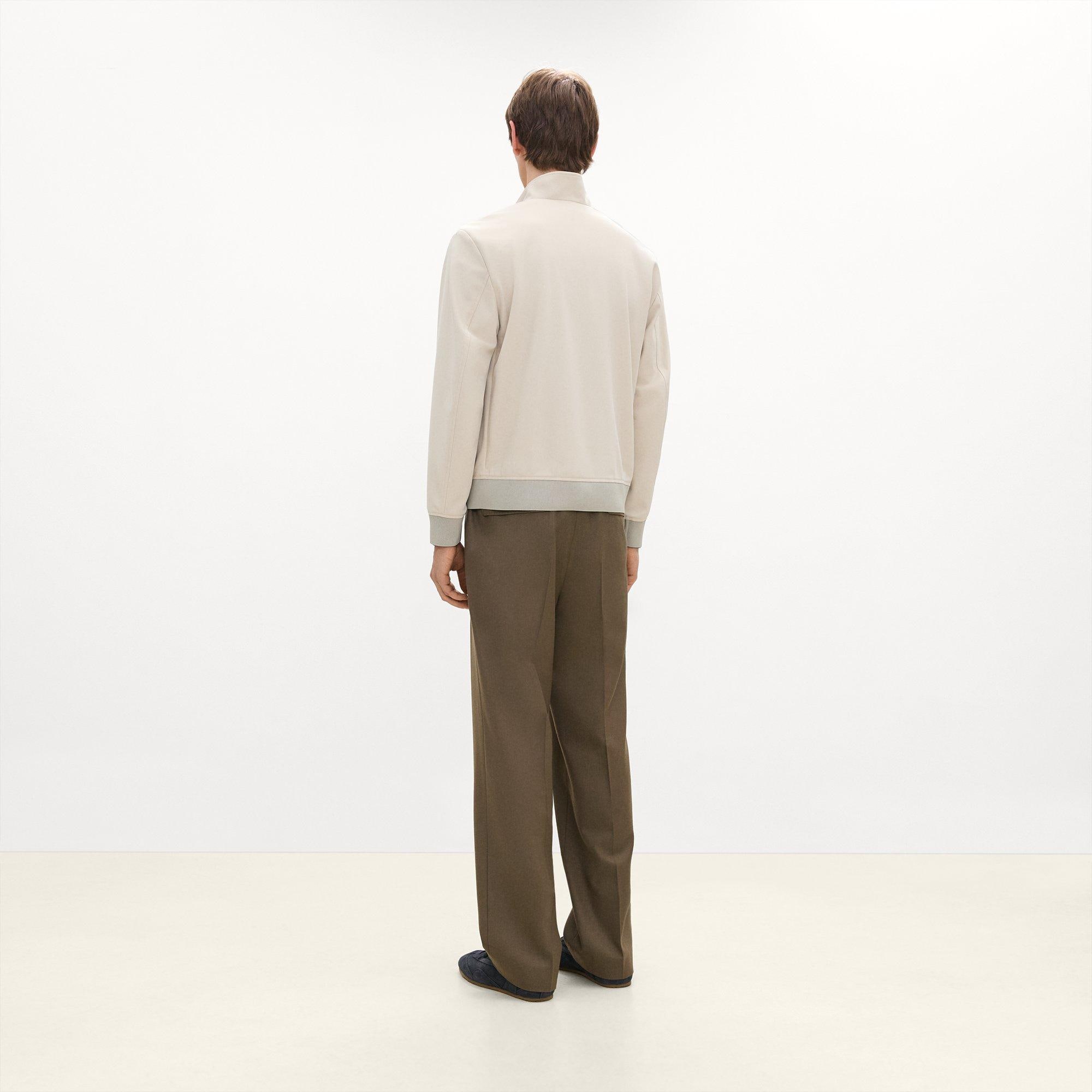 Bomber Jacket in Precision Ponte