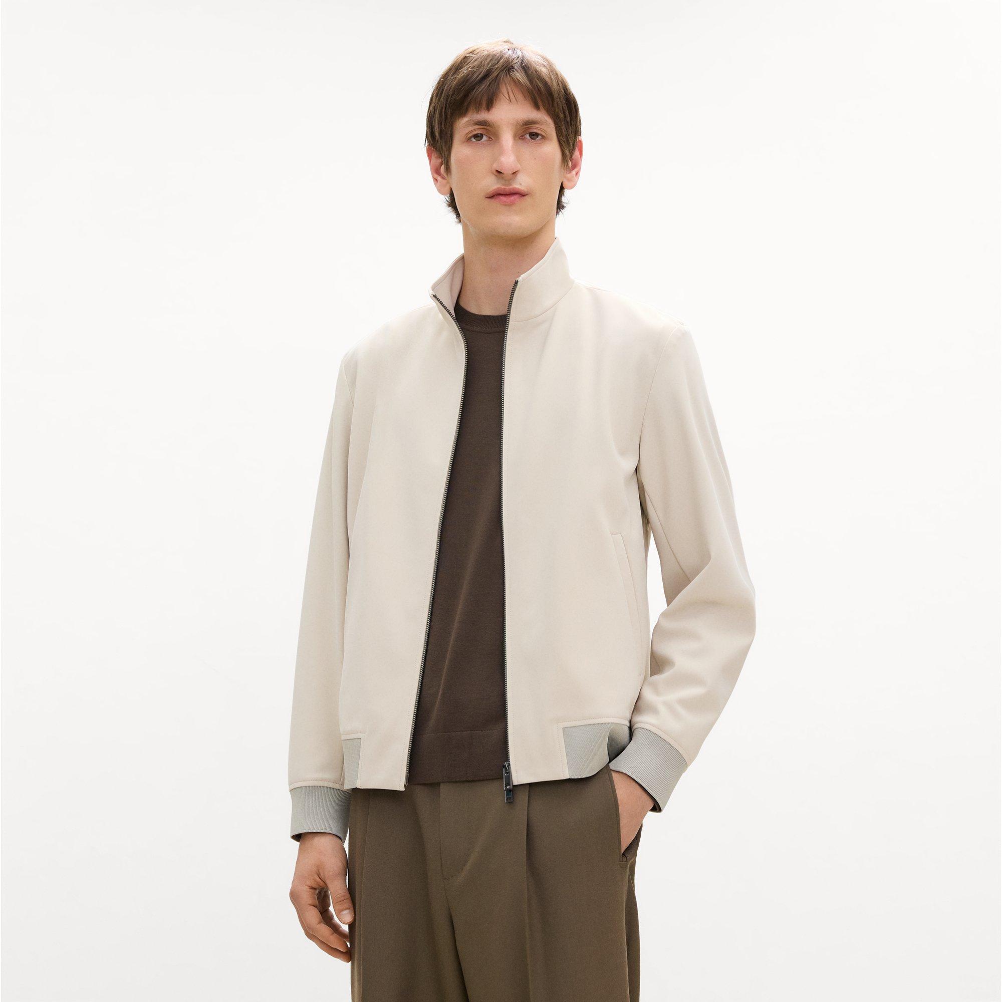 Bomber Jacket in Precision Ponte