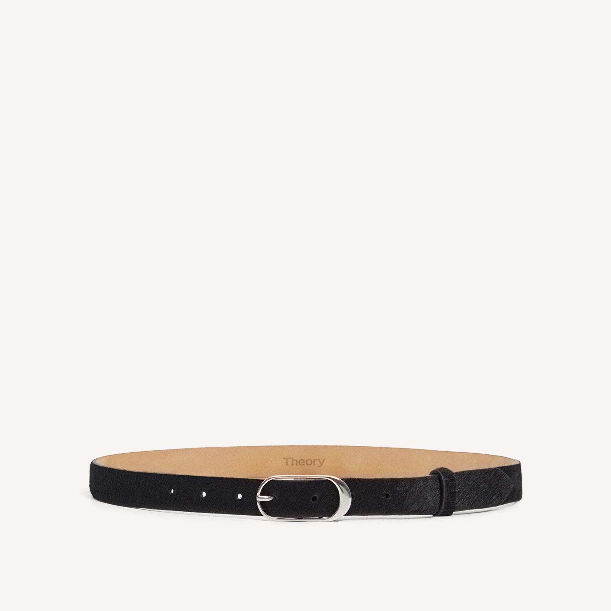 Classic Oblong Belt in Calf Hair