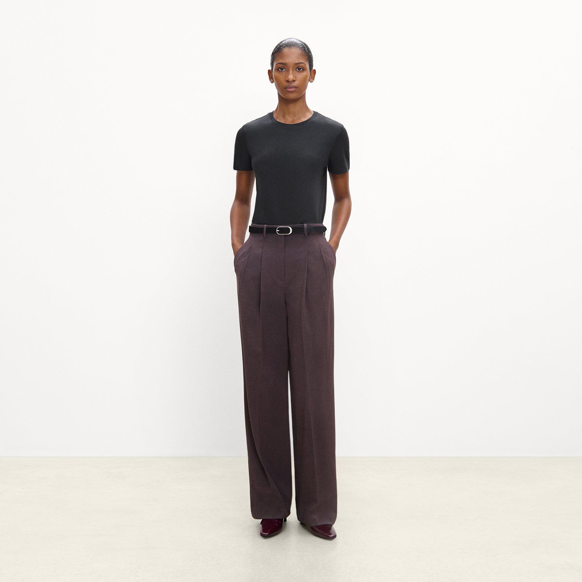 Classic Oblong Belt in Calf Hair
