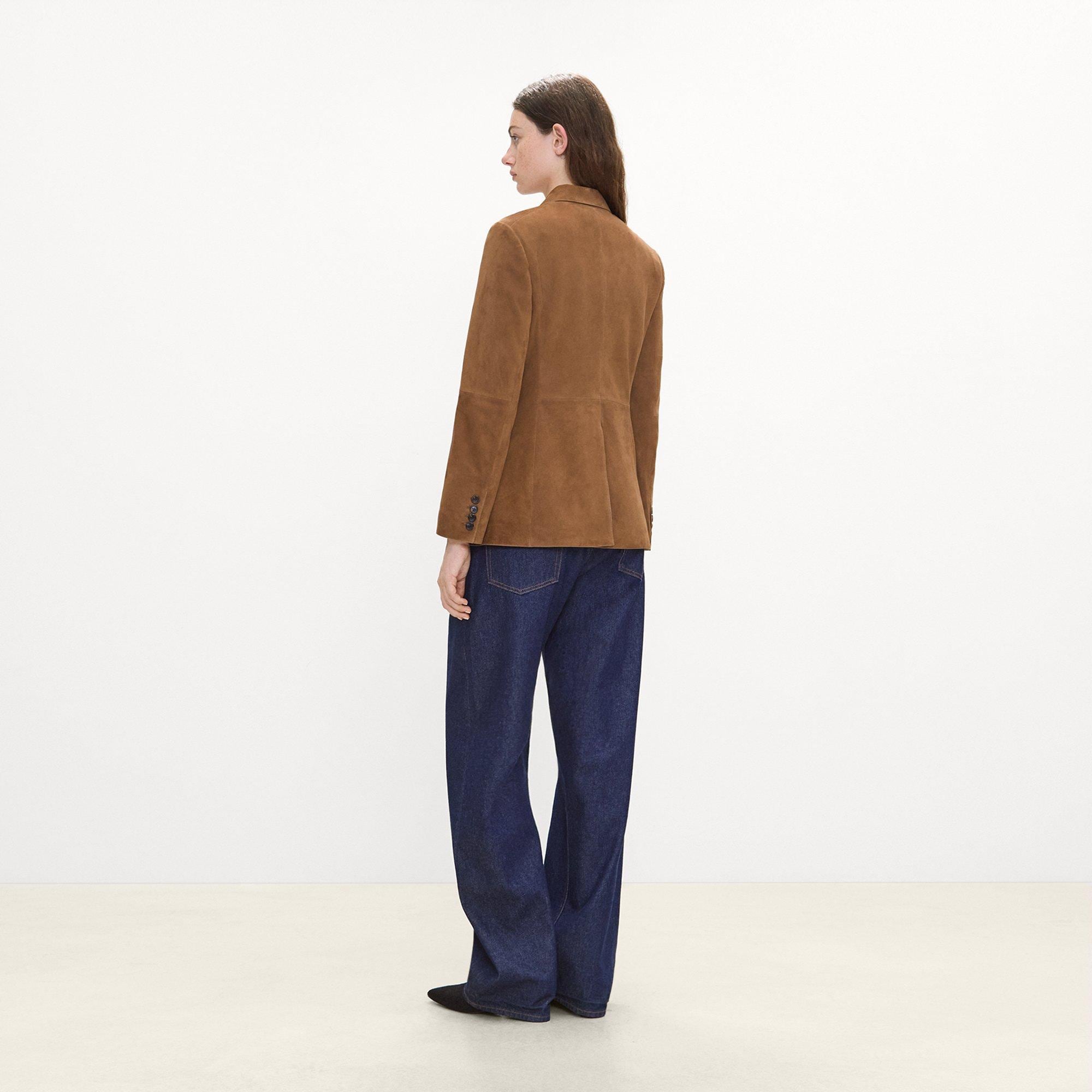 Lynnia Blazer in Suede