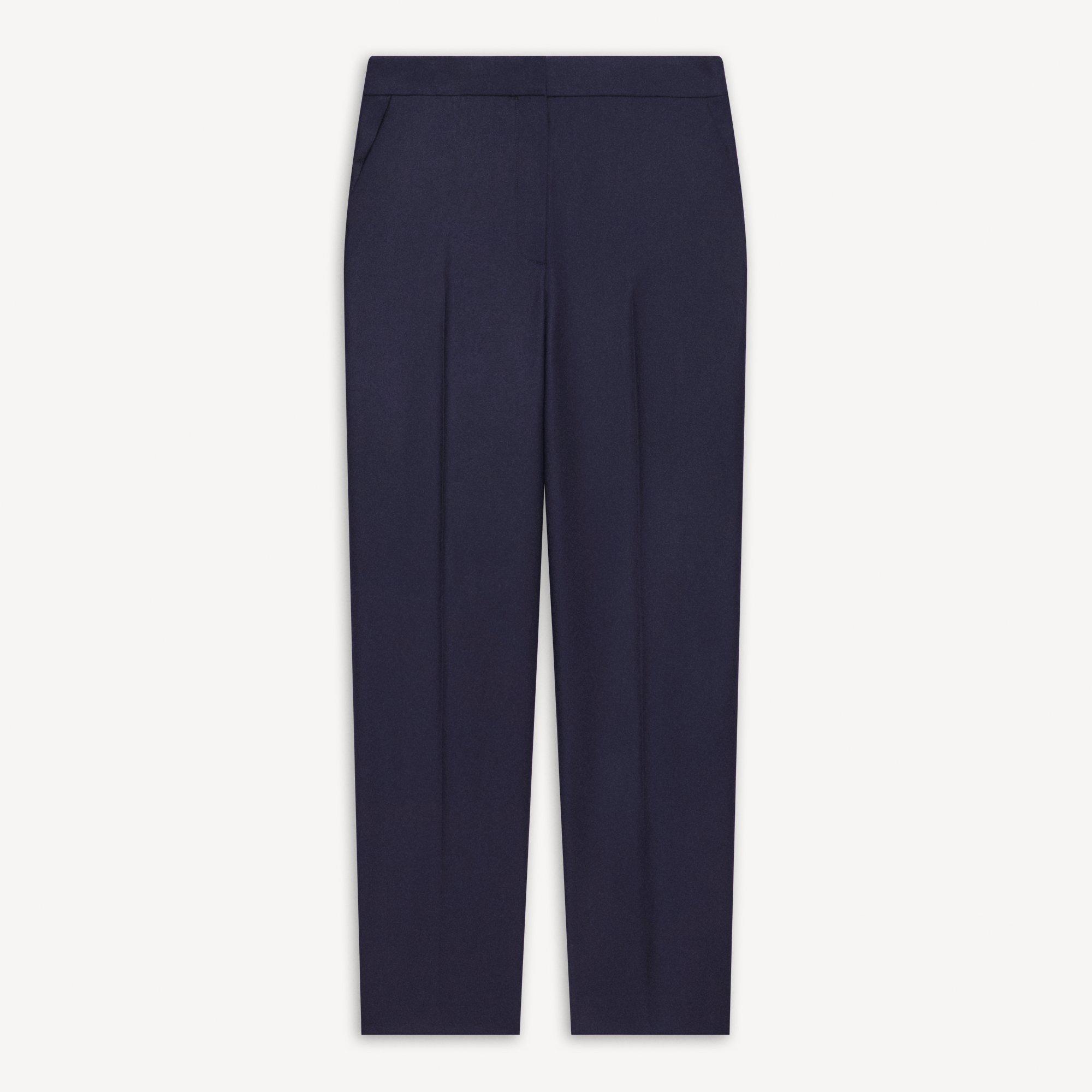Marcee Cropped Pant in Sleek Flannel