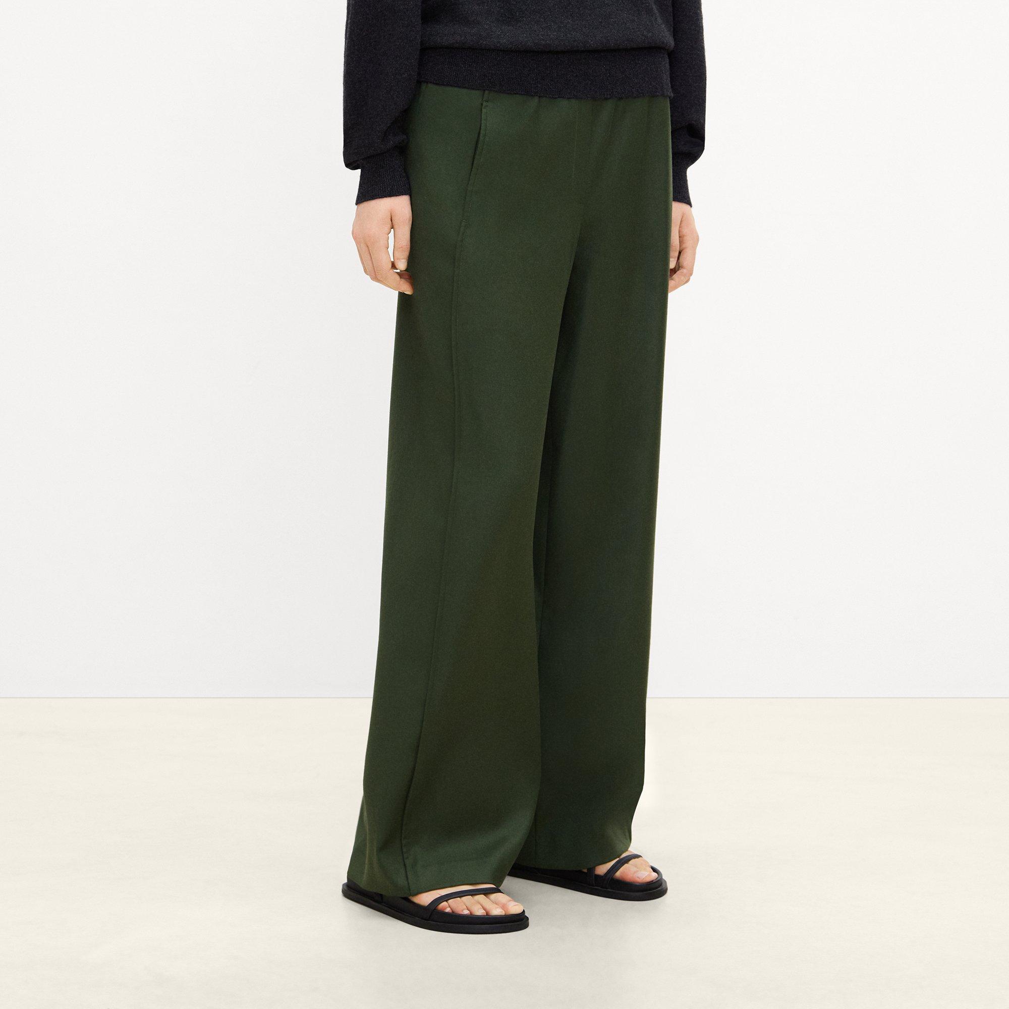 Relaxed Pull-On Pant in Sleek Flannel