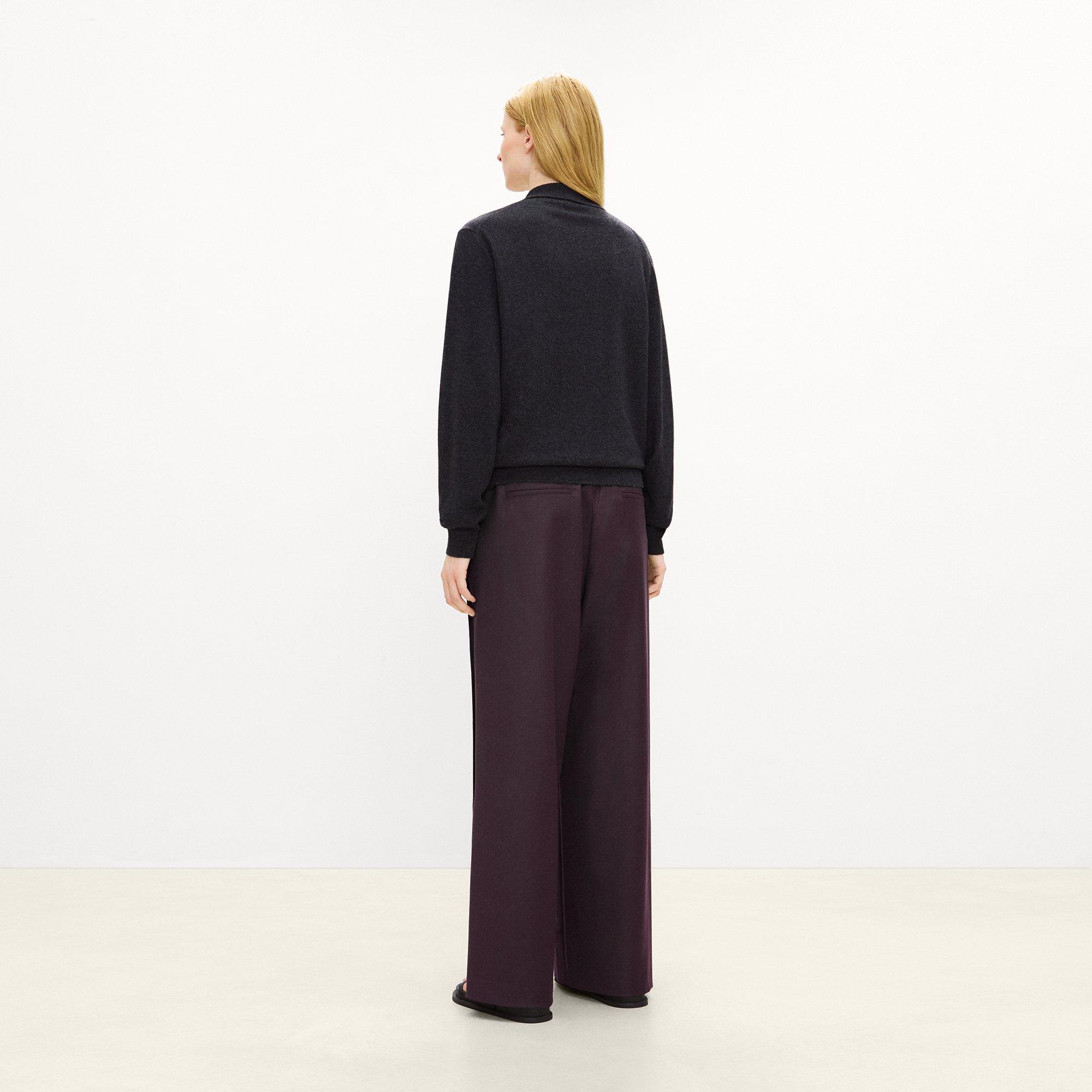 Relaxed Pull-On Pant in Sleek Flannel