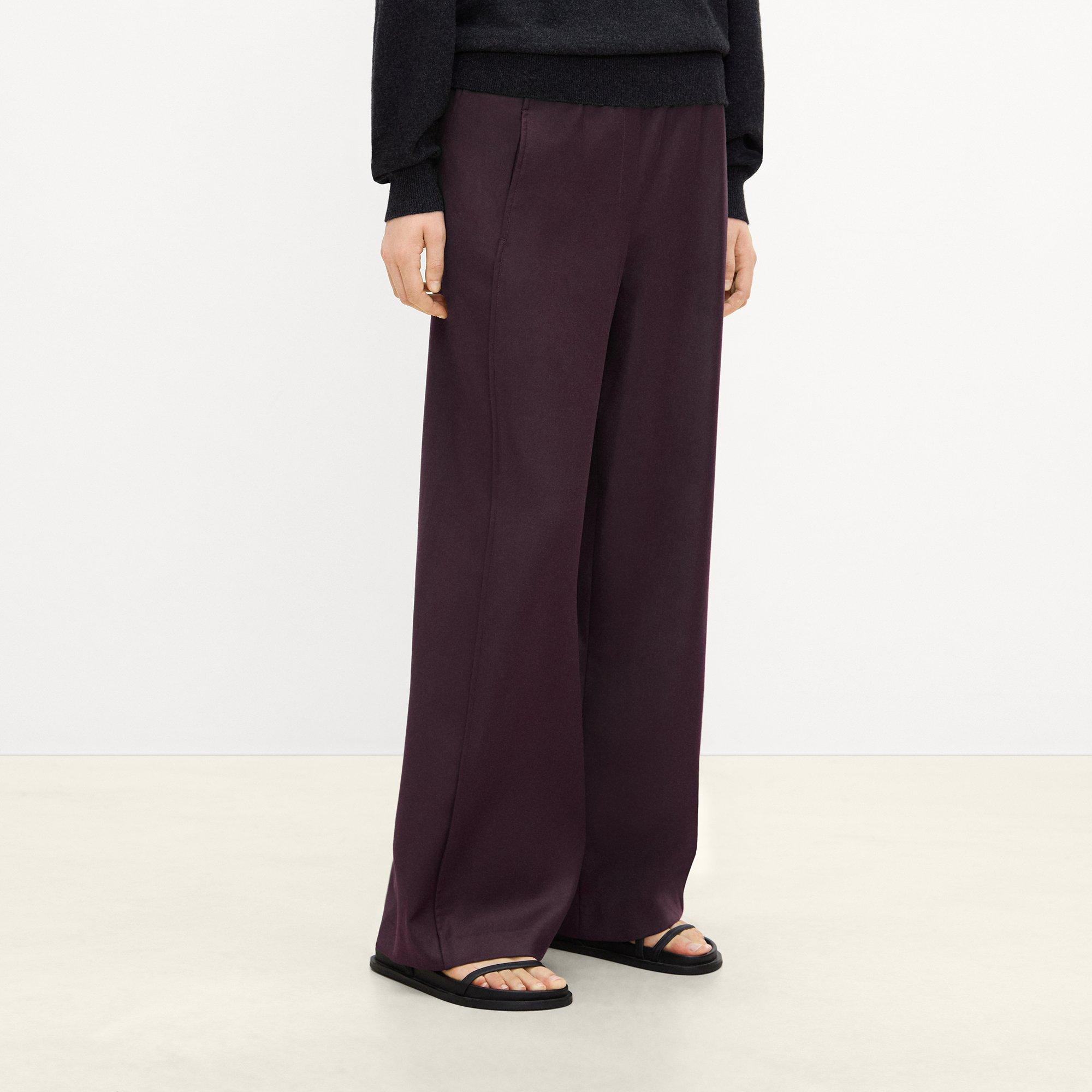 Relaxed Pull-On Pant in Sleek Flannel